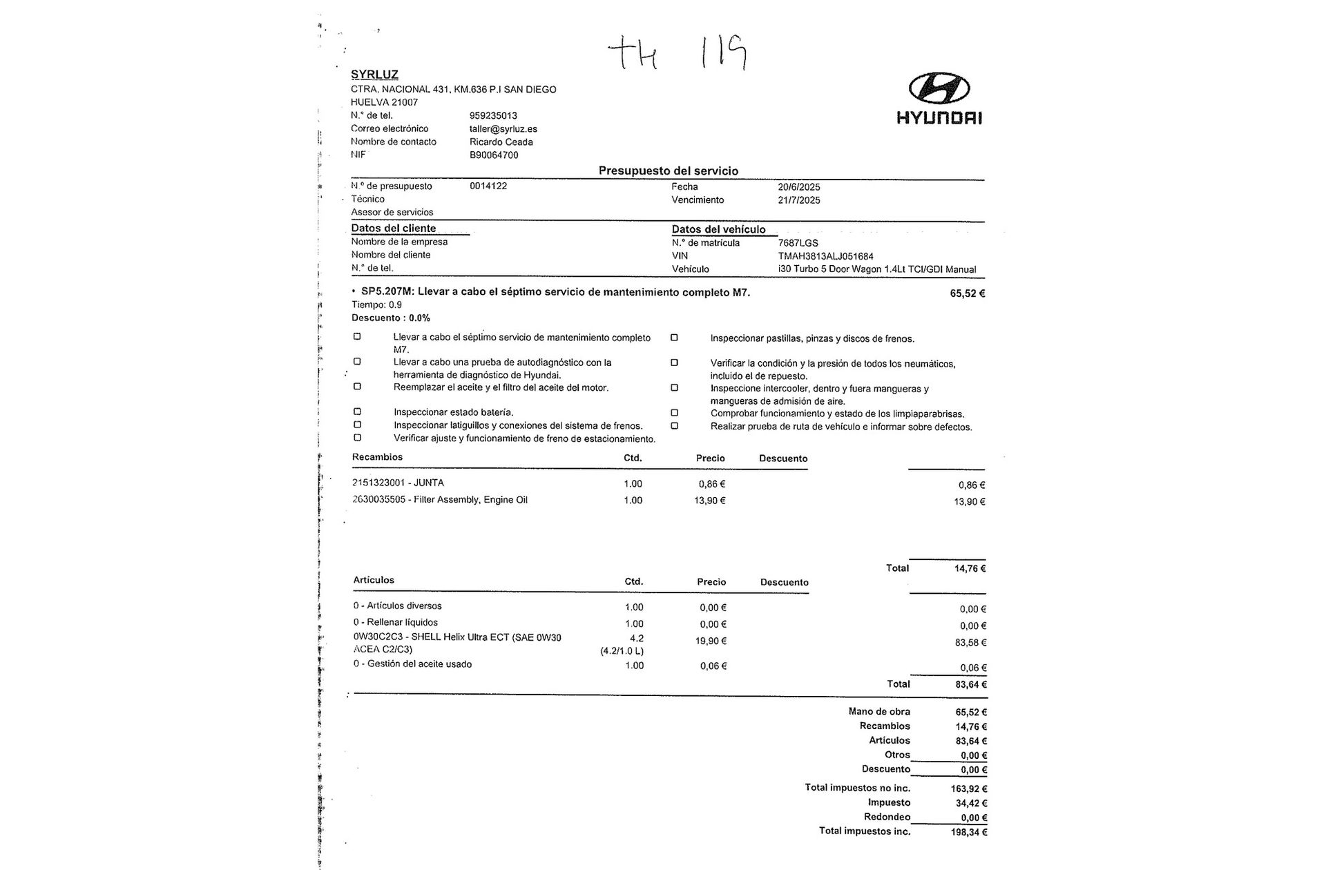 Hyundai i30 CW CW 1.4 T-GDi Tecno Sky - foto 21