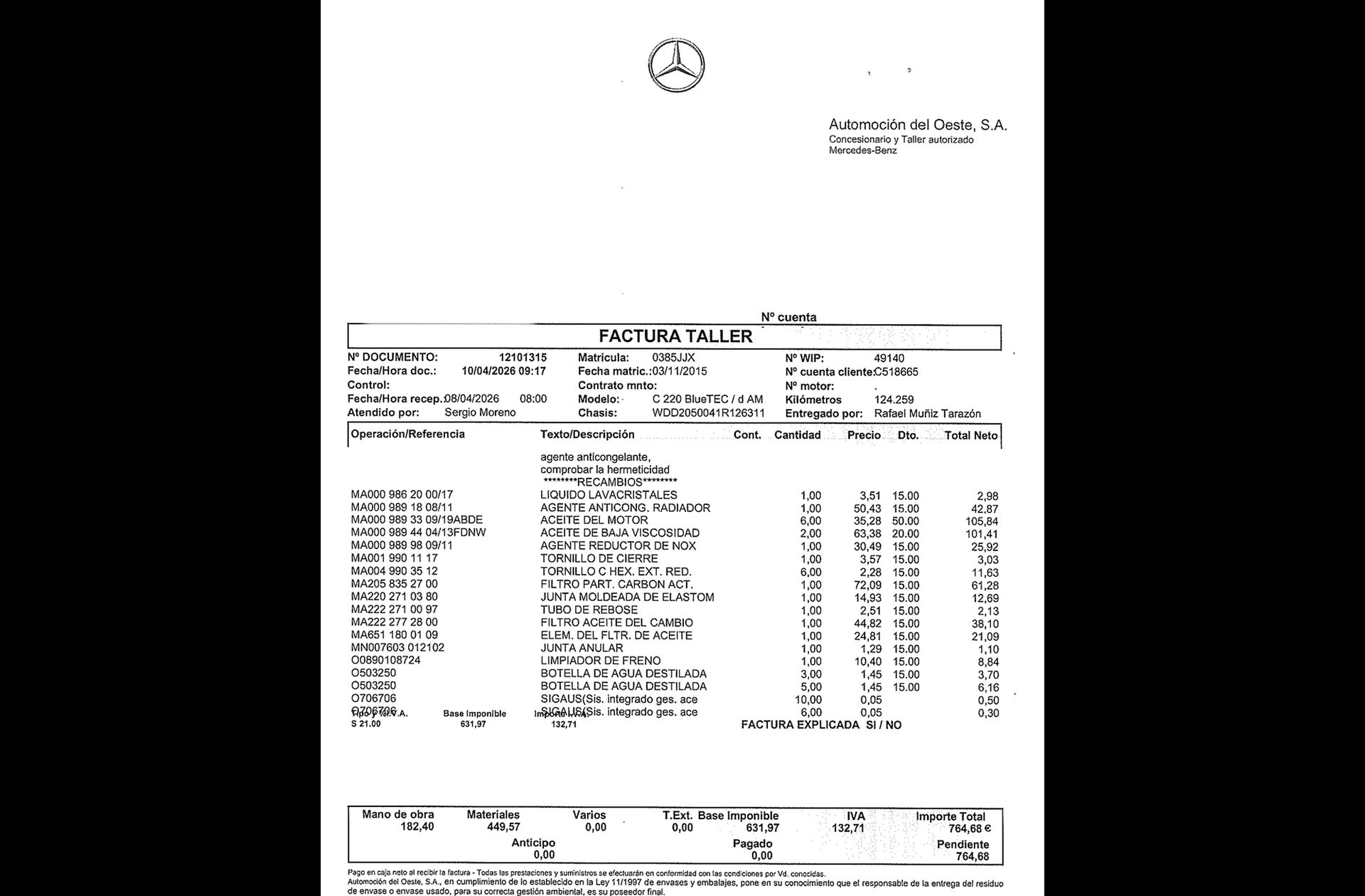 Mercedes-Benz Clase C 220 d Pack AMG - foto 20