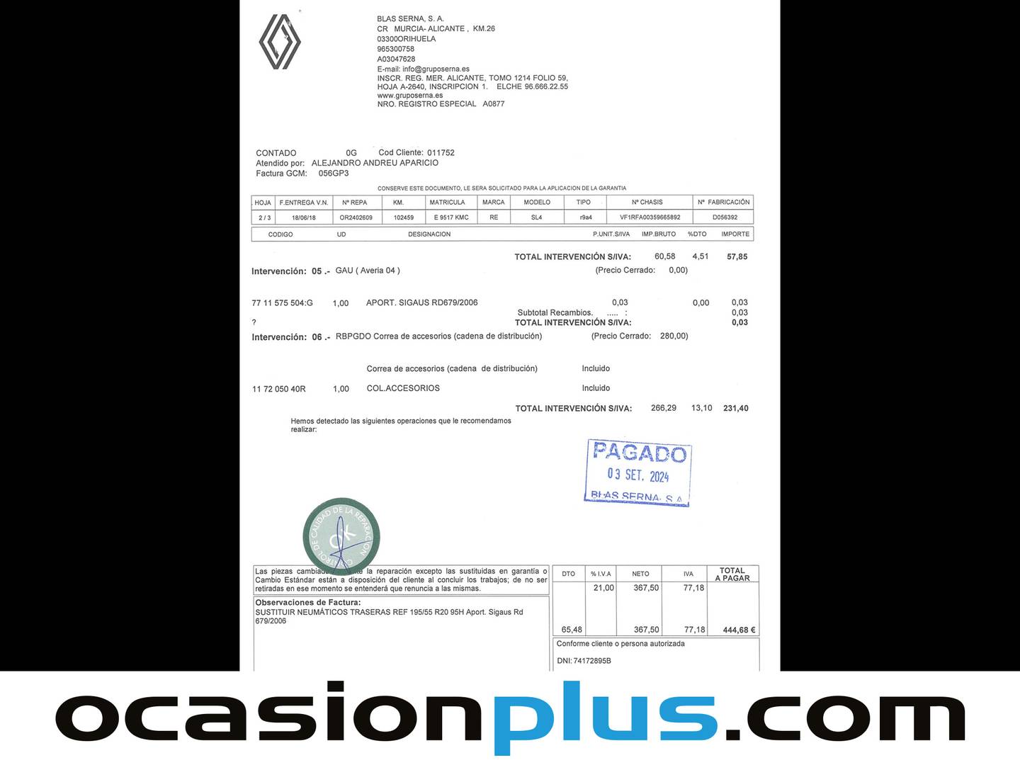 Foto Renault Grand Scénic Renault Grand Scenic Zen dCi (130 CV) 7 Plazas