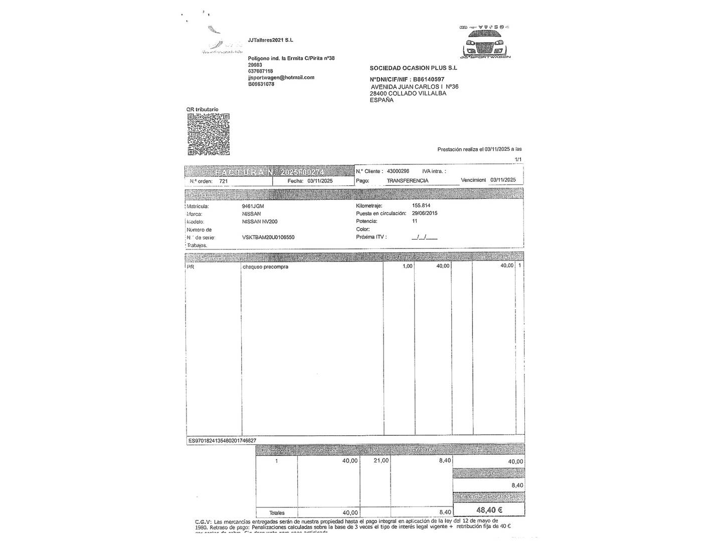 Foto Nissan NV200 Nissan NV200 1.5 dCi Comfort (90 CV)