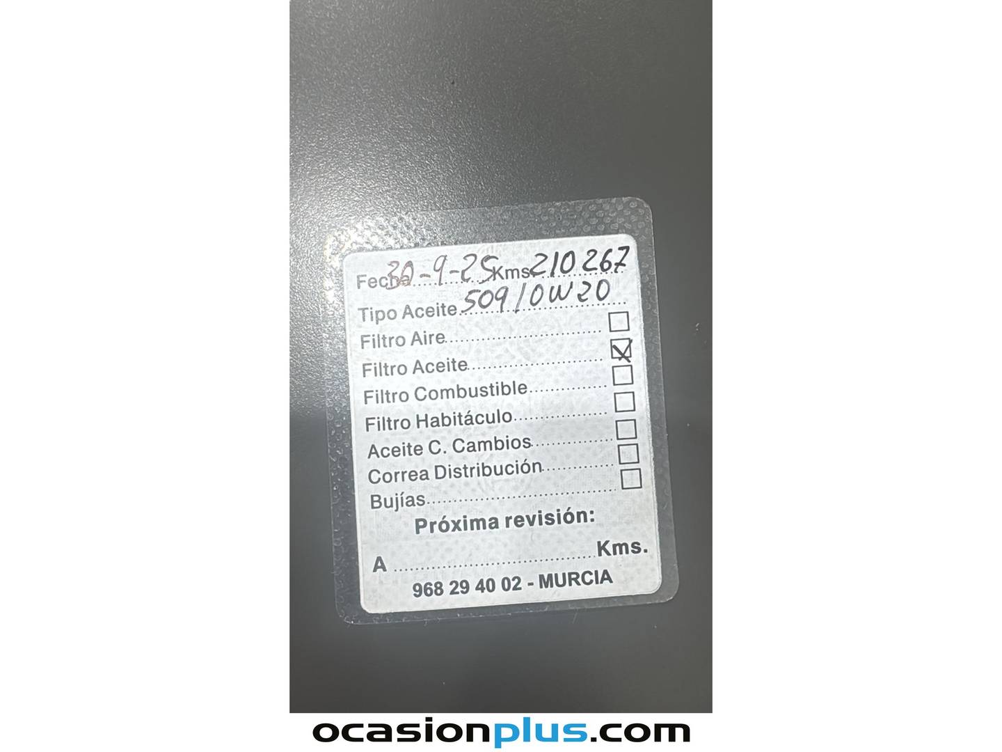 Foto del mantenimiento del Volkswagen Golf Volkswagen Golf Variant Variant Life 1.5 eTSI (150 CV) DSG