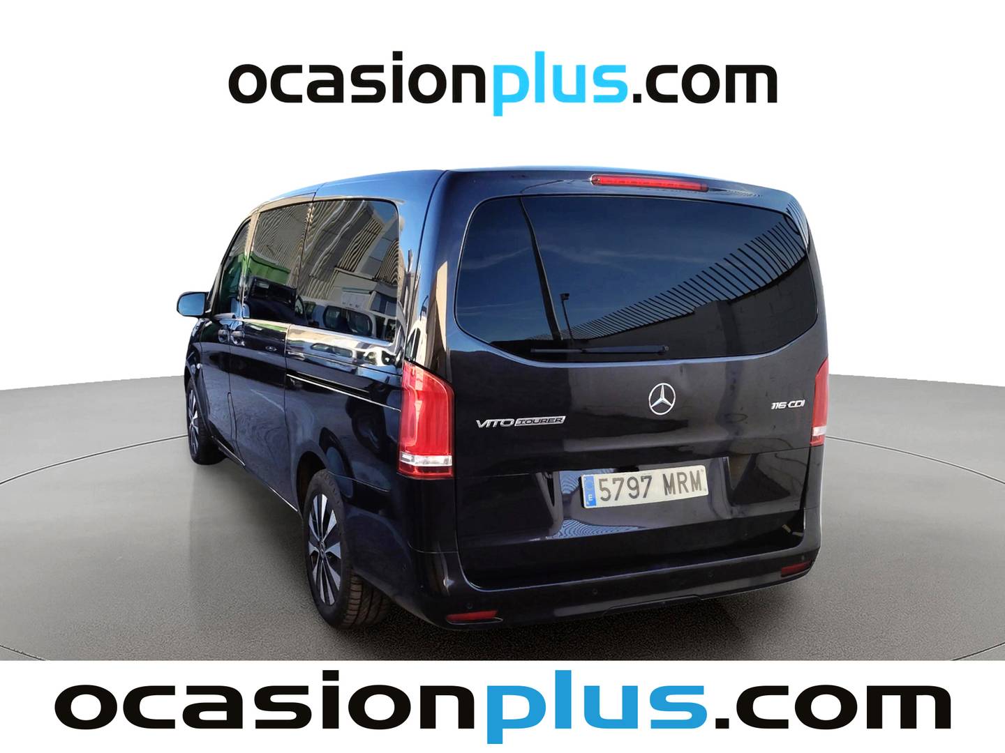 Foto trasera Mercedes Vito Mercedes Vito 116 CDI Tourer Pro Larga (163 CV) 9 Plazas izquierda