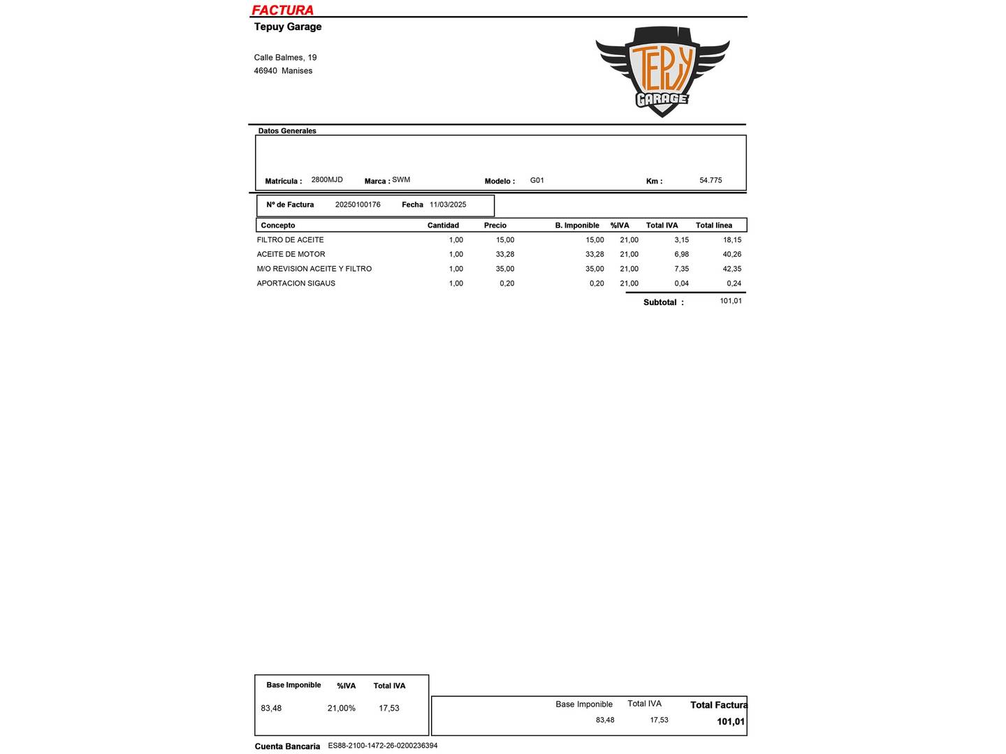 Foto SWM G01 SWM G01 1.5T Luxury (131 CV)