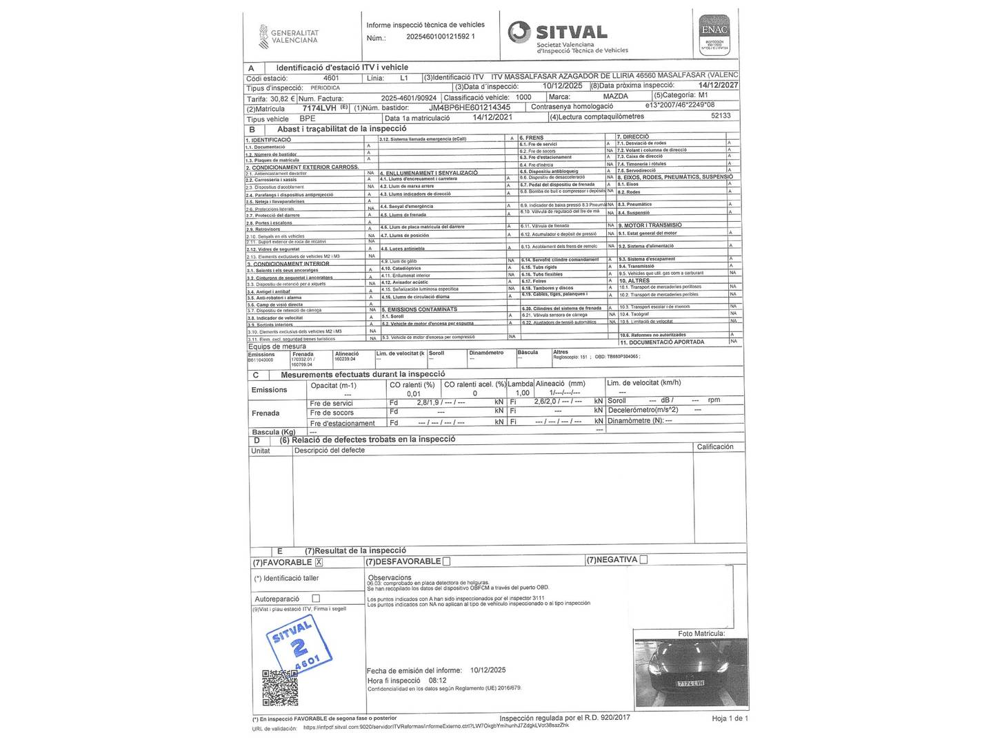 Mazda Mazda3 Mazda Mazda 3 2.0 SKYACTIV-G Zenith (122 CV) de segunda mano
