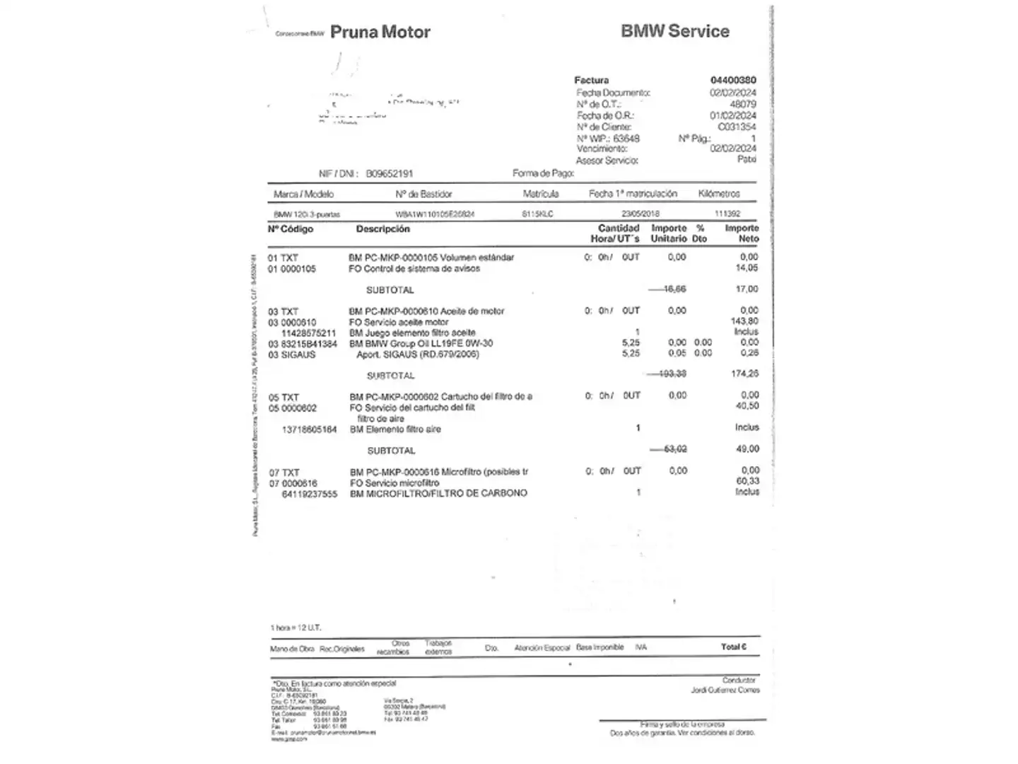 Foto BMW Serie 1 BMW Serie 1 120i (184 CV)