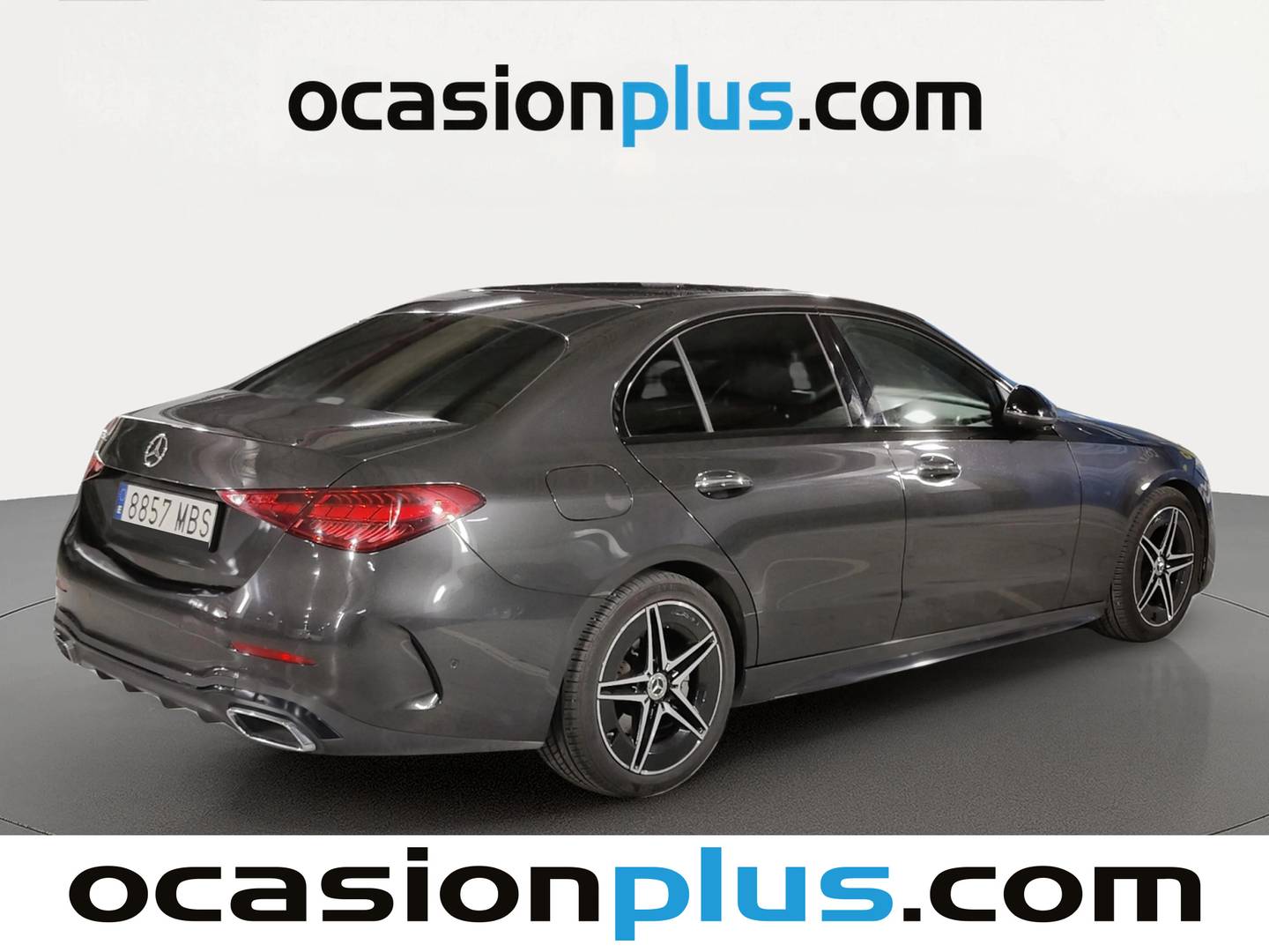 Foto trasera Mercedes Clase C Mercedes Clase C 200 d (163 CV) Pack AMG derecha