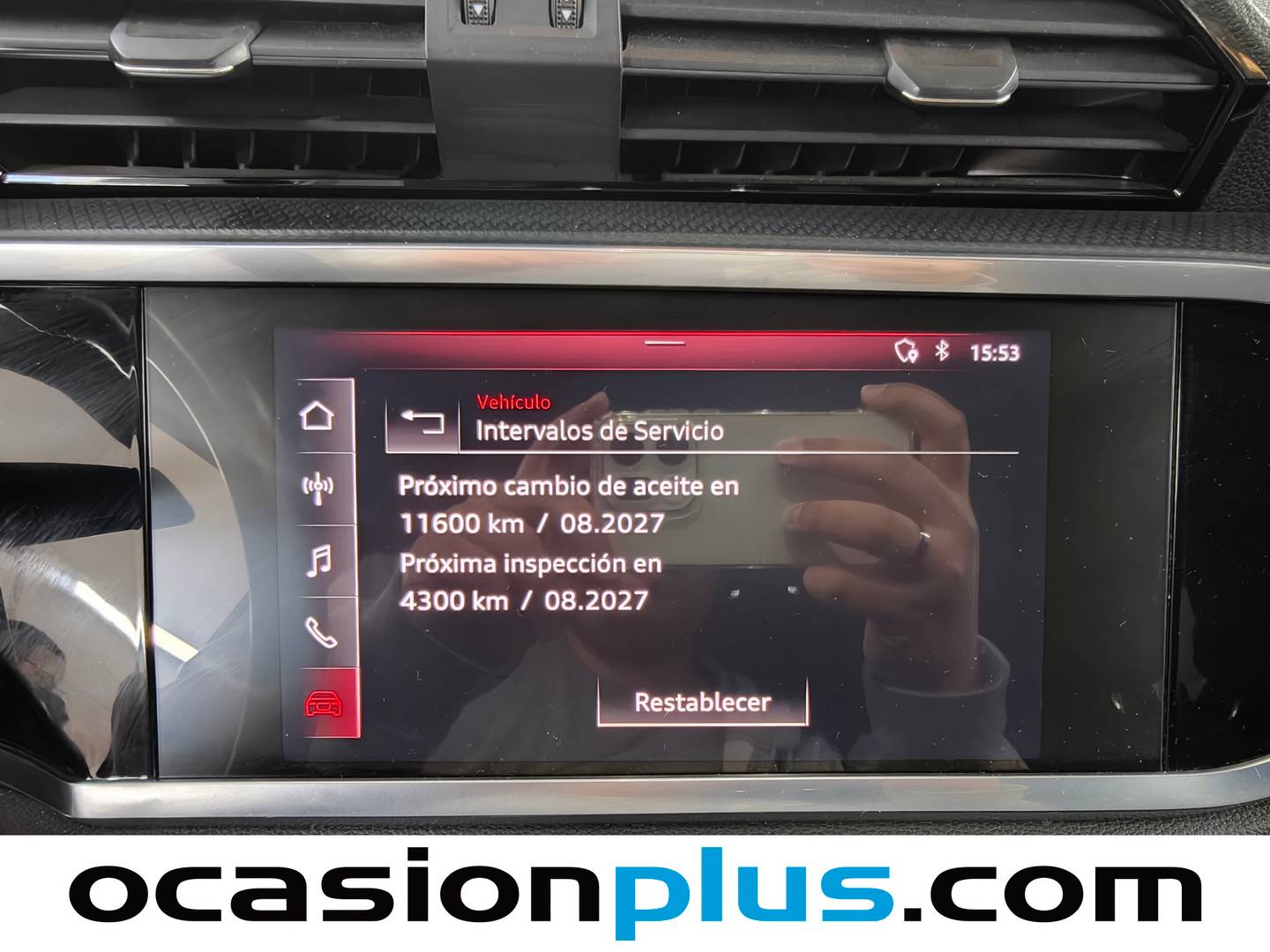 Foto del mantenimiento del Audi Q3 Sportback Audi Q3 Sportback Sportback Black line 35 TDI (150 CV) S tronic Pack S-Line