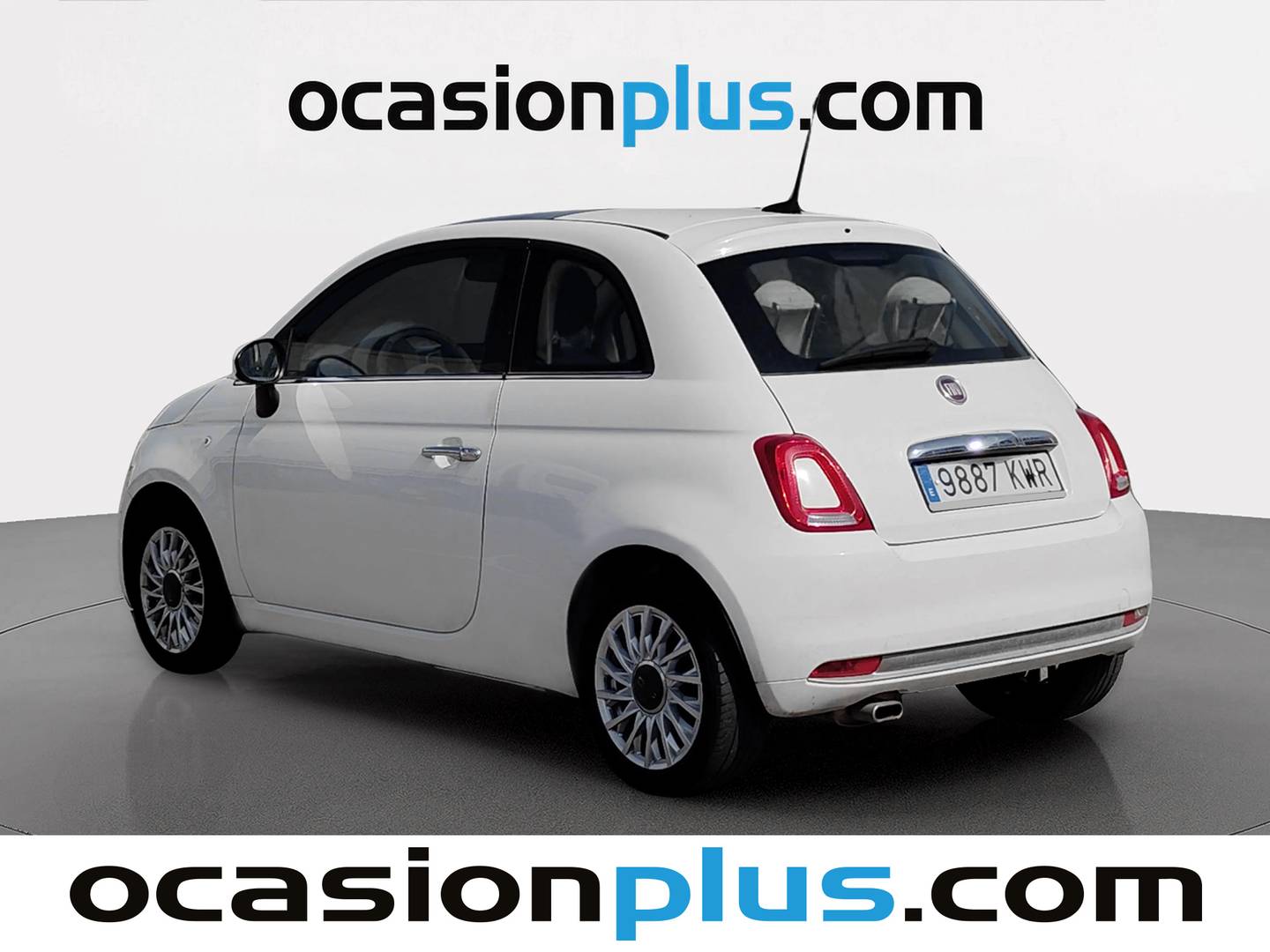 Foto trasera Fiat 500 Fiat 500 1.2 8v Lounge (69 CV) izquierda
