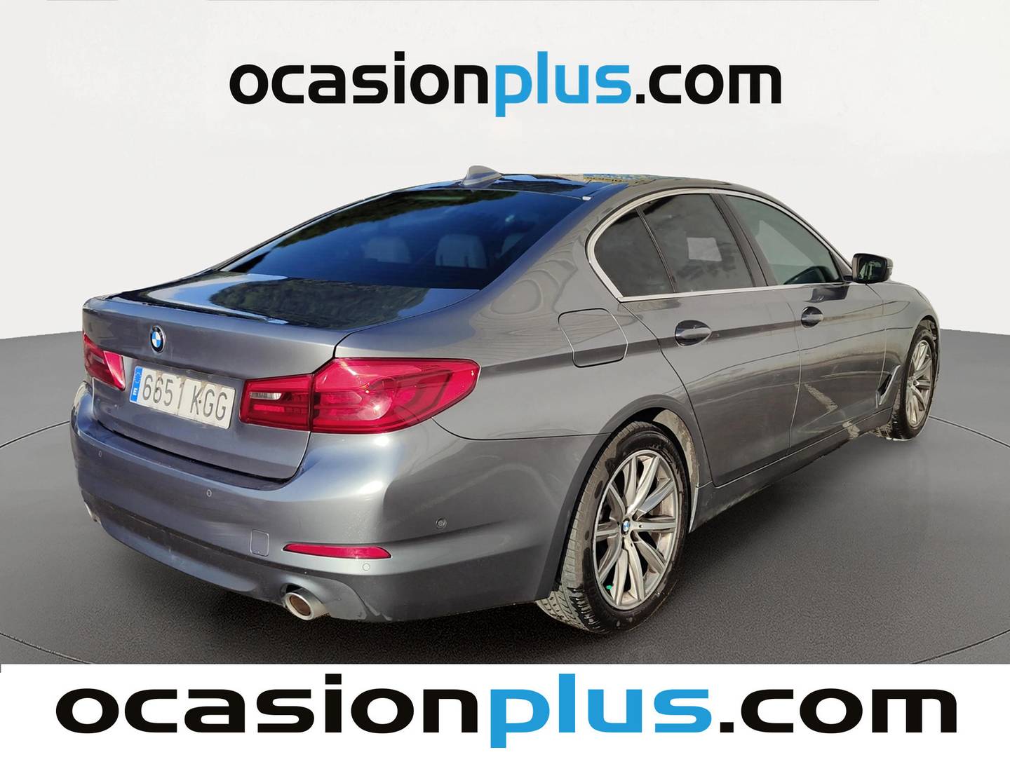 Foto trasera BMW Serie 5 BMW Serie 5 520d (190 CV) derecha