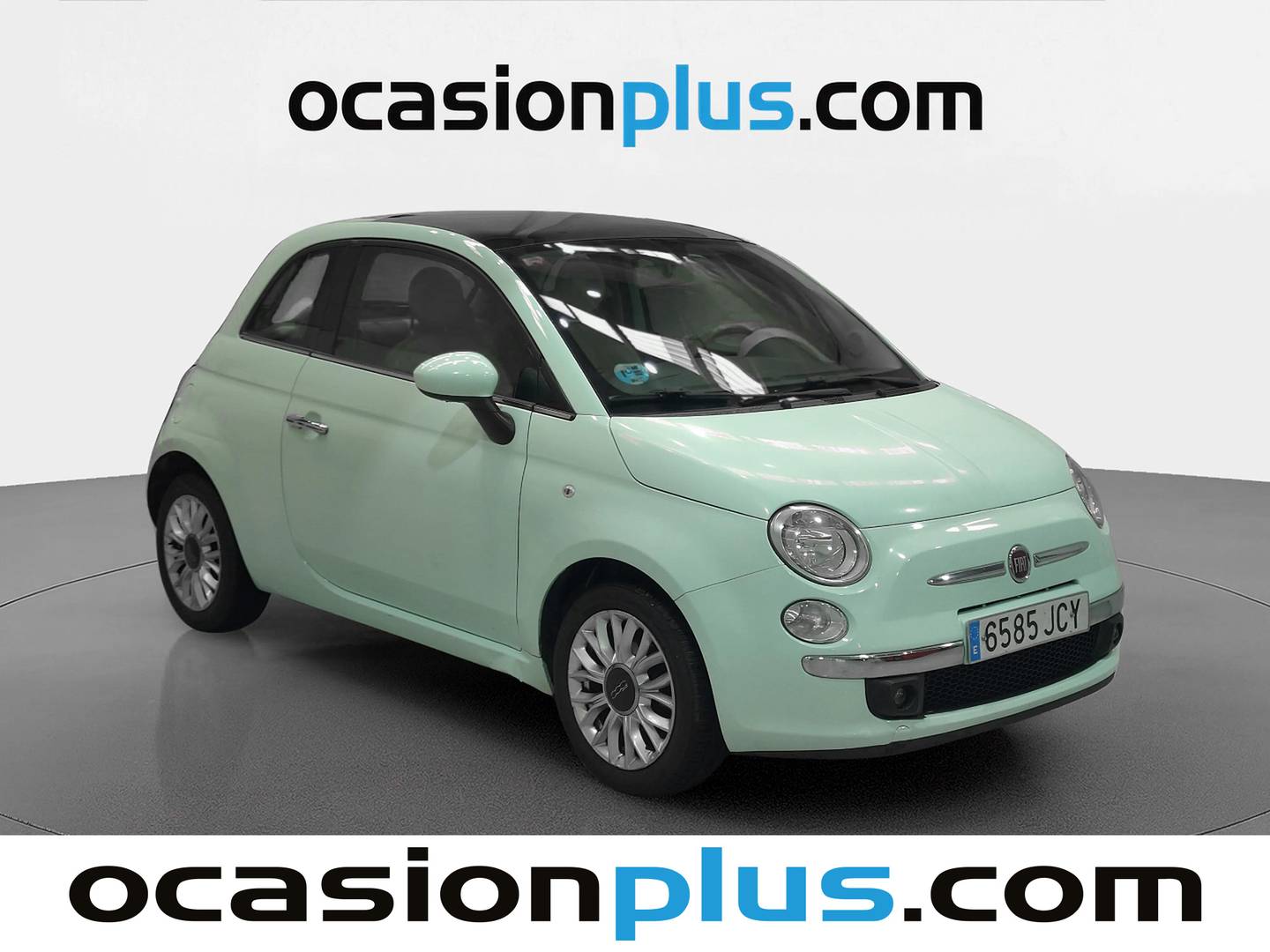 Foto delantera Fiat 500 Fiat 500 1.2 8v Lounge (69 CV) derecha