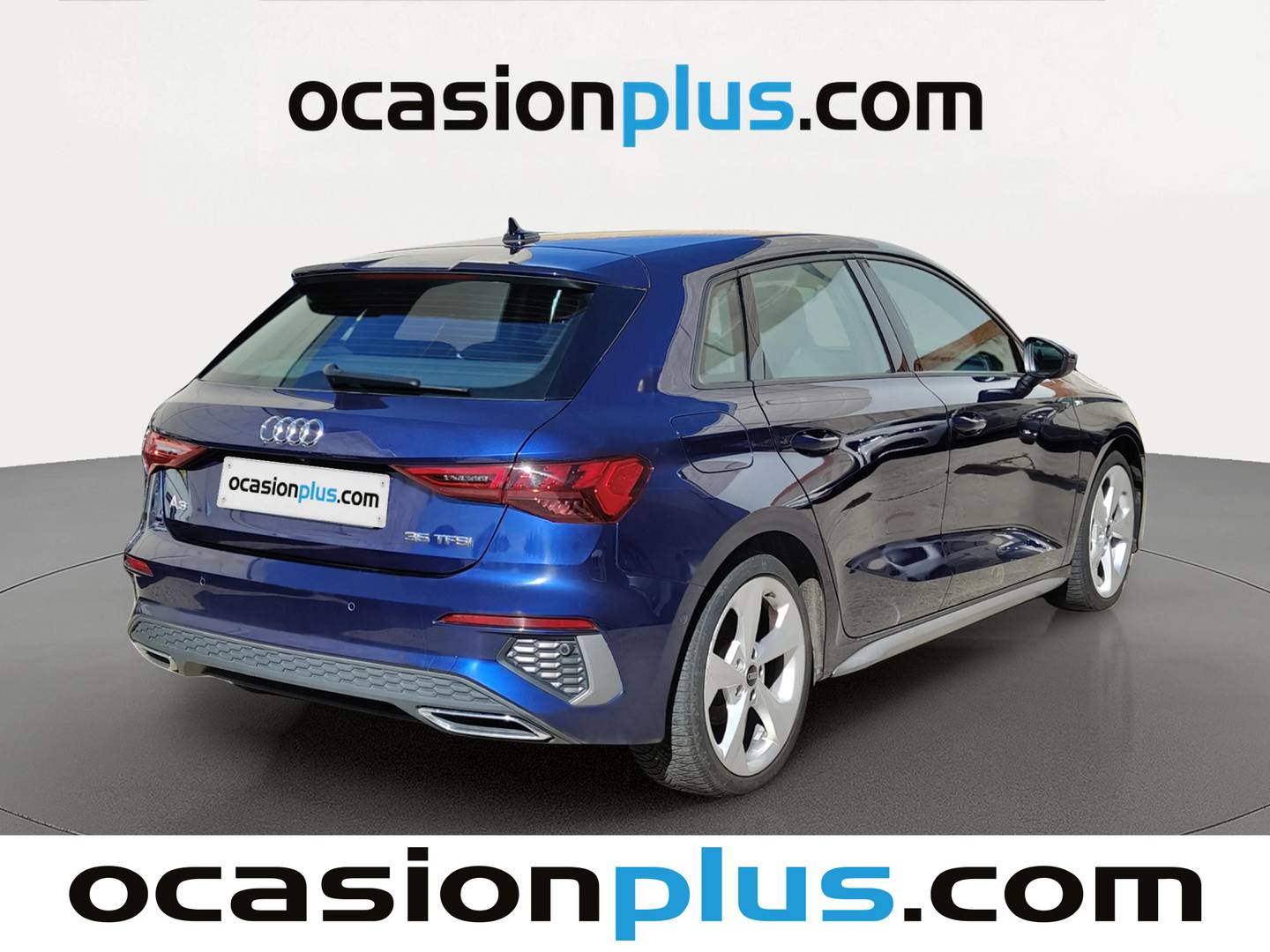 Foto trasera Audi A3 Audi A3 Sportback S line 35 TFSI (150 CV) S tronic izquierda