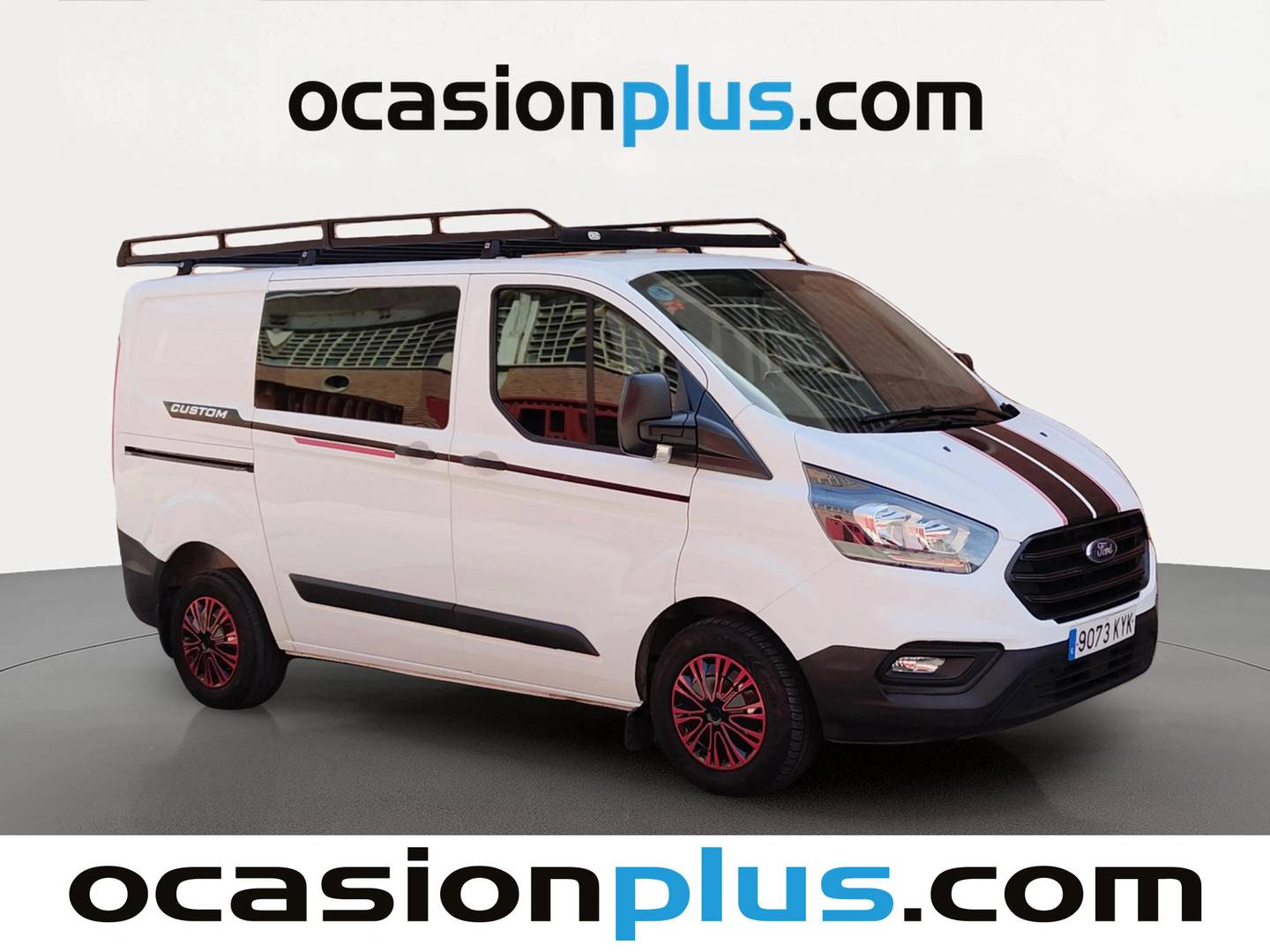Foto delantera Ford Transit Custom Ford Transit Custom 2.0 TDCI Furgon Doble 300 L1 Trend (105 CV) derecha