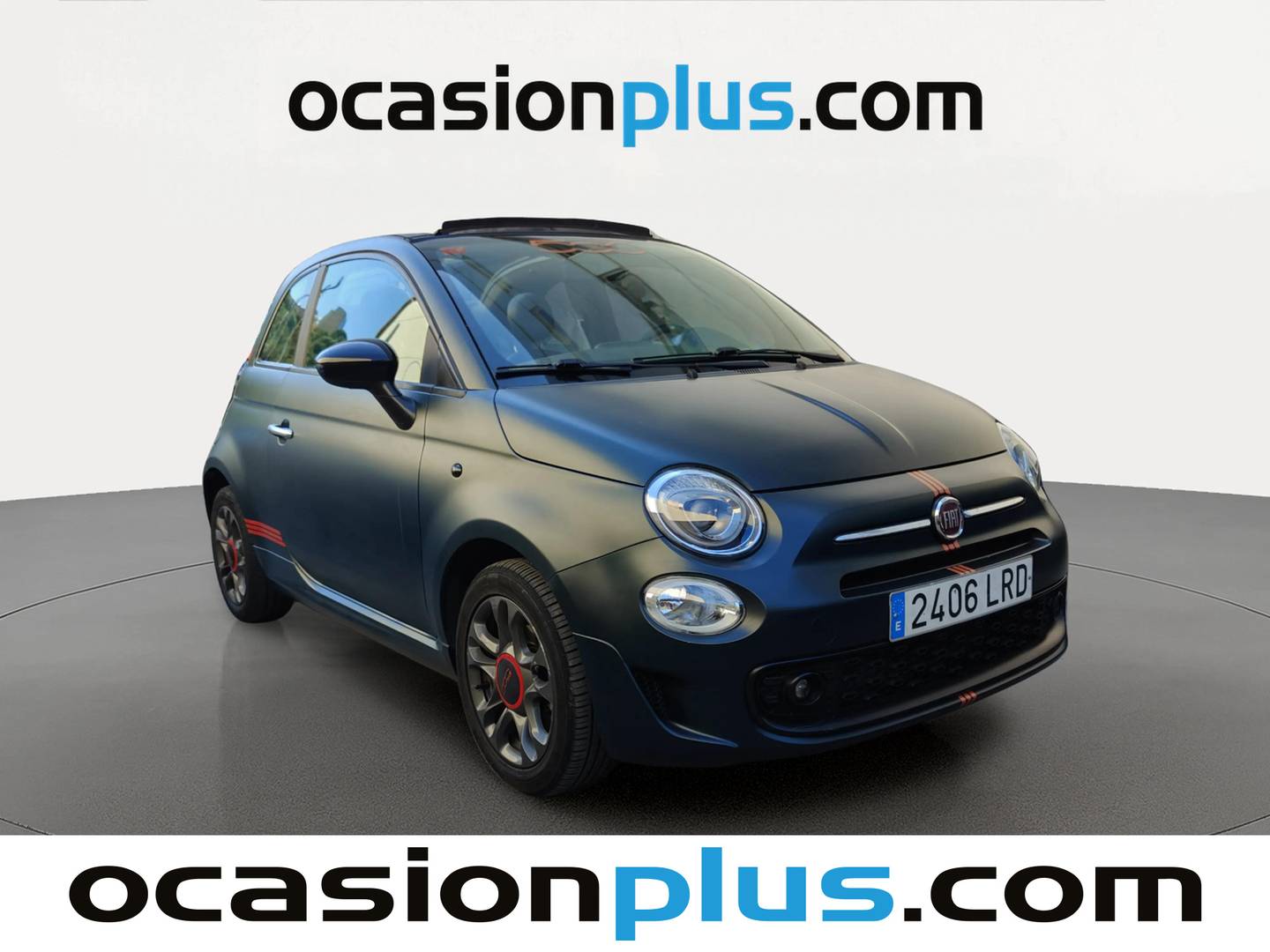 Foto delantera Fiat 500C Fiat 500C 1.0 Hybrid Sport (70 CV) derecha