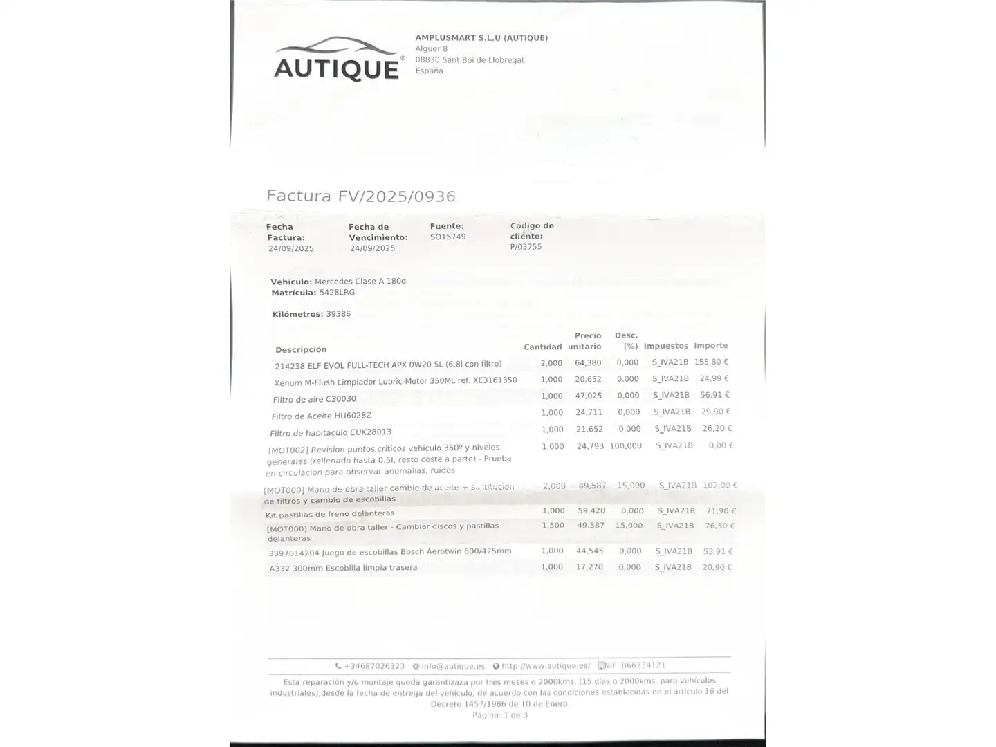 Foto Mercedes Clase A Mercedes-Benz Clase A 180 d 85 kW (116 CV)