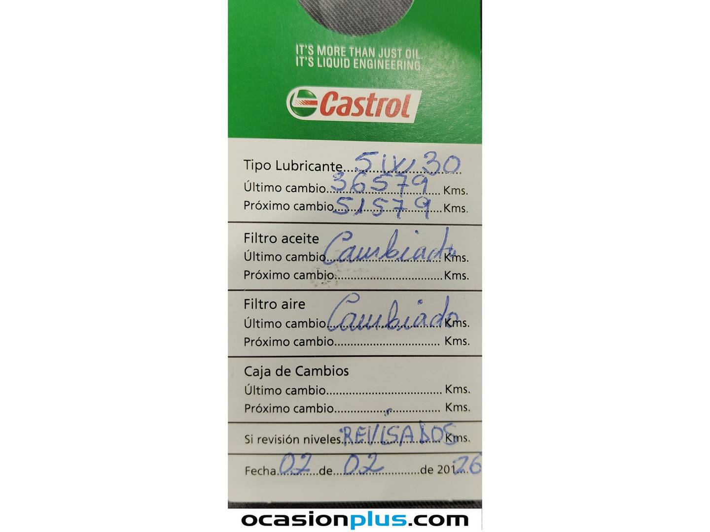 Foto del mantenimiento del Ford Mondeo Ford Mondeo 2.0 Híbrido HEV Sedan Titanium (187 CV)