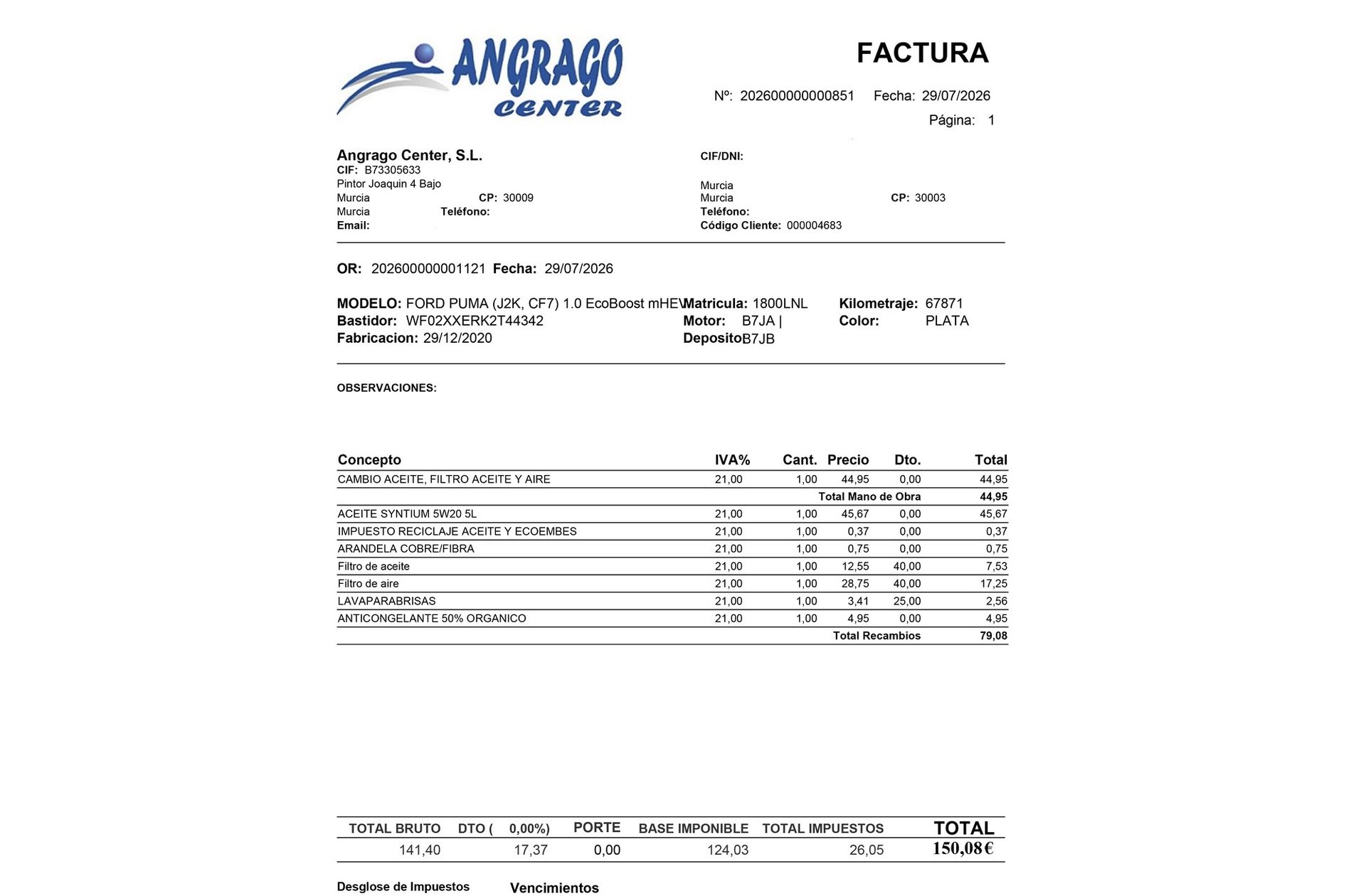 Ford Puma 1.0 EcoBoost MHEV ST-Line - foto 20