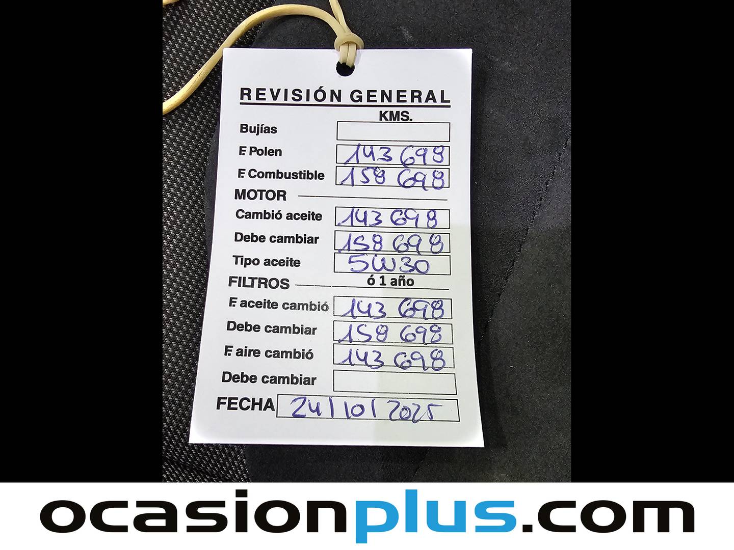 Foto del mantenimiento del Volkswagen Golf Volkswagen Golf Variant 2.0 TDI BMT (150 CV) DSG