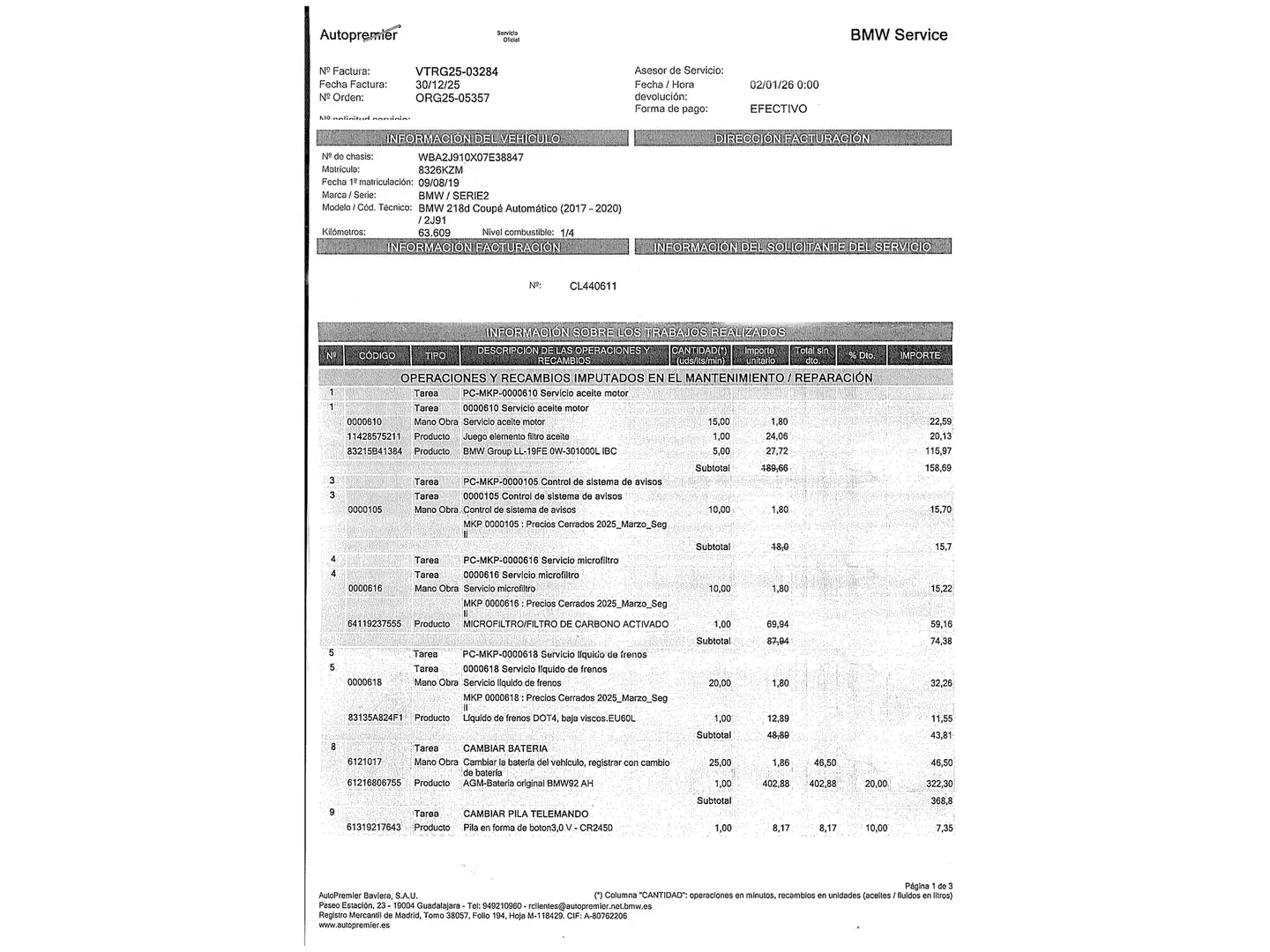 Foto BMW Serie 2 BMW Serie 2 218d Coupe (150 CV) M Pack