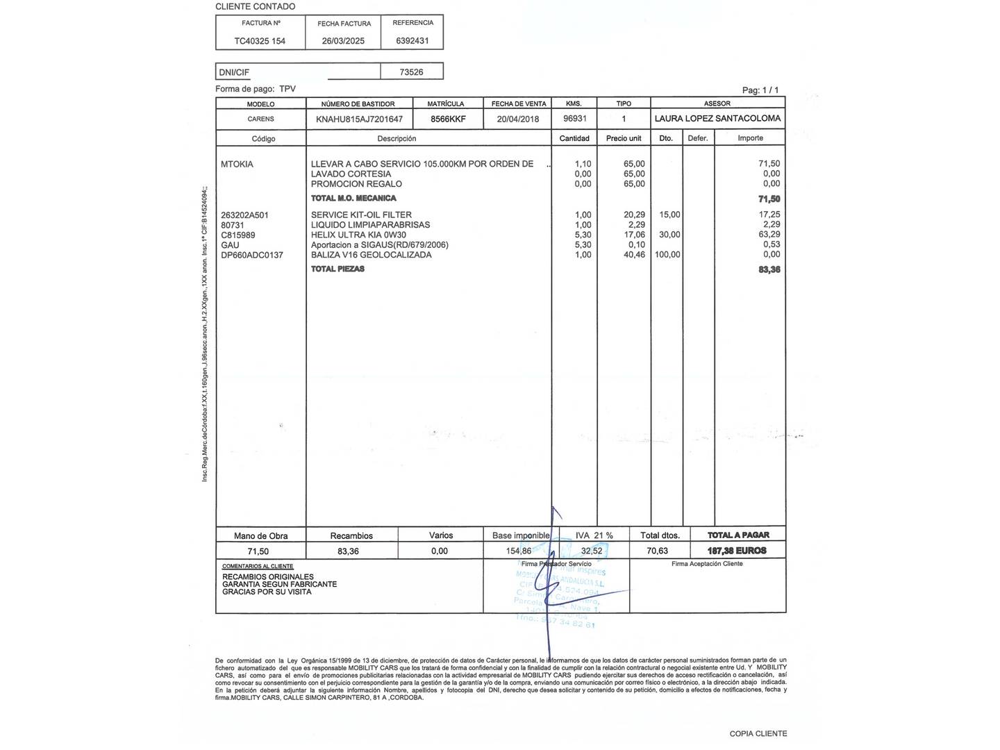 Foto KIA Carens Kia Carens 1.7 CRDi VGT Drive Eco-Dynamics (115 CV) 7 Plazas