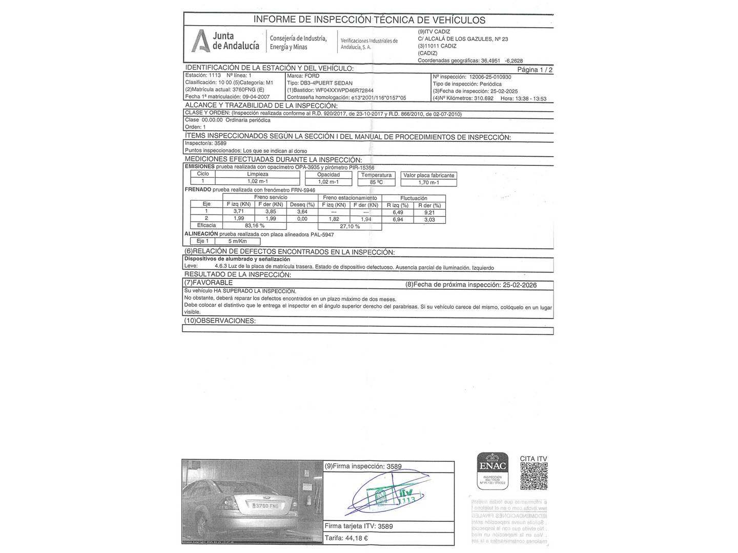 Foto Ford Focus Ford Focus 1.8 TDCi Sedan Ghia (115 CV)