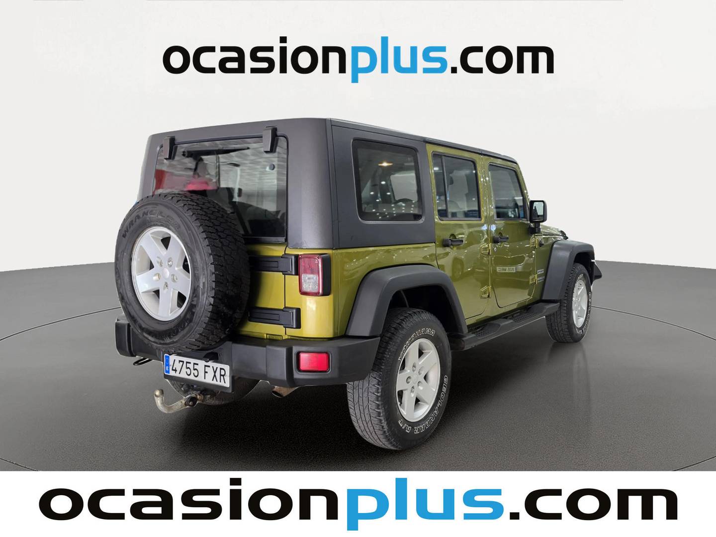 Foto trasera Jeep Wrangler Jeep Wrangler 2.8 CRD Sport + (177 CV) derecha