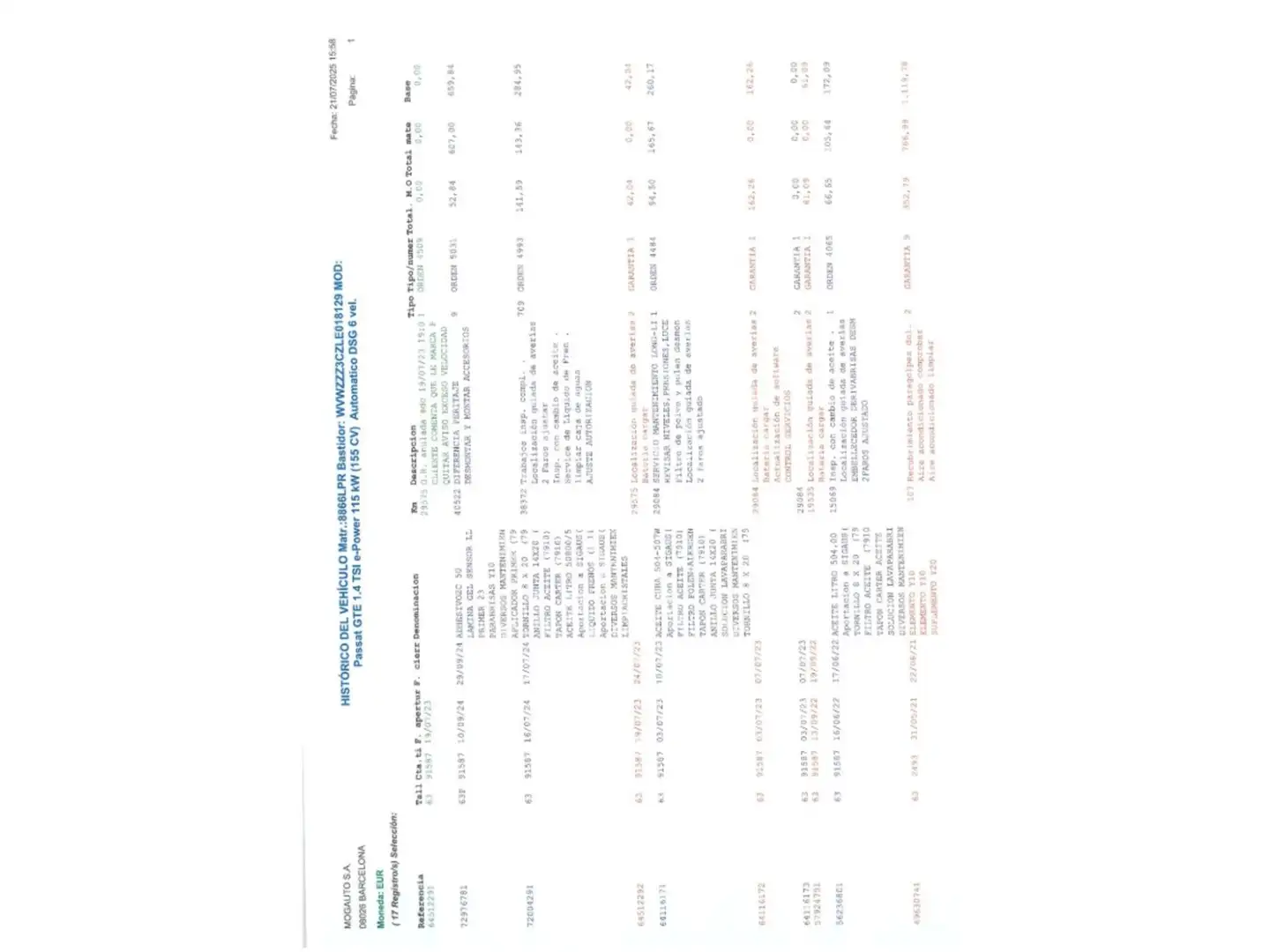 Foto Volkswagen Passat Volkswagen Passat GTE 1.4 TSI e-Power DSG  (218 CV)