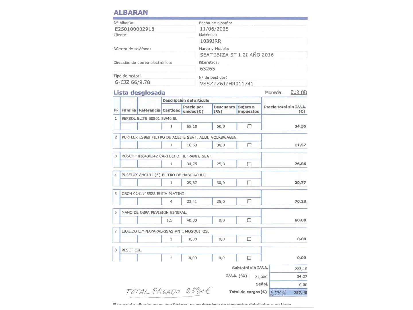 Foto Seat Ibiza SEAT Ibiza ST 1.2 TSI Style Connect Last Ed (90 CV)