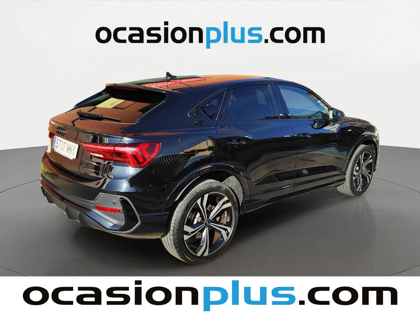 Foto trasera Audi Q3 Sportback Audi Q3 Sportback TFSIe Black Line 45 (245 CV) S tronic Pack S-Line derecha