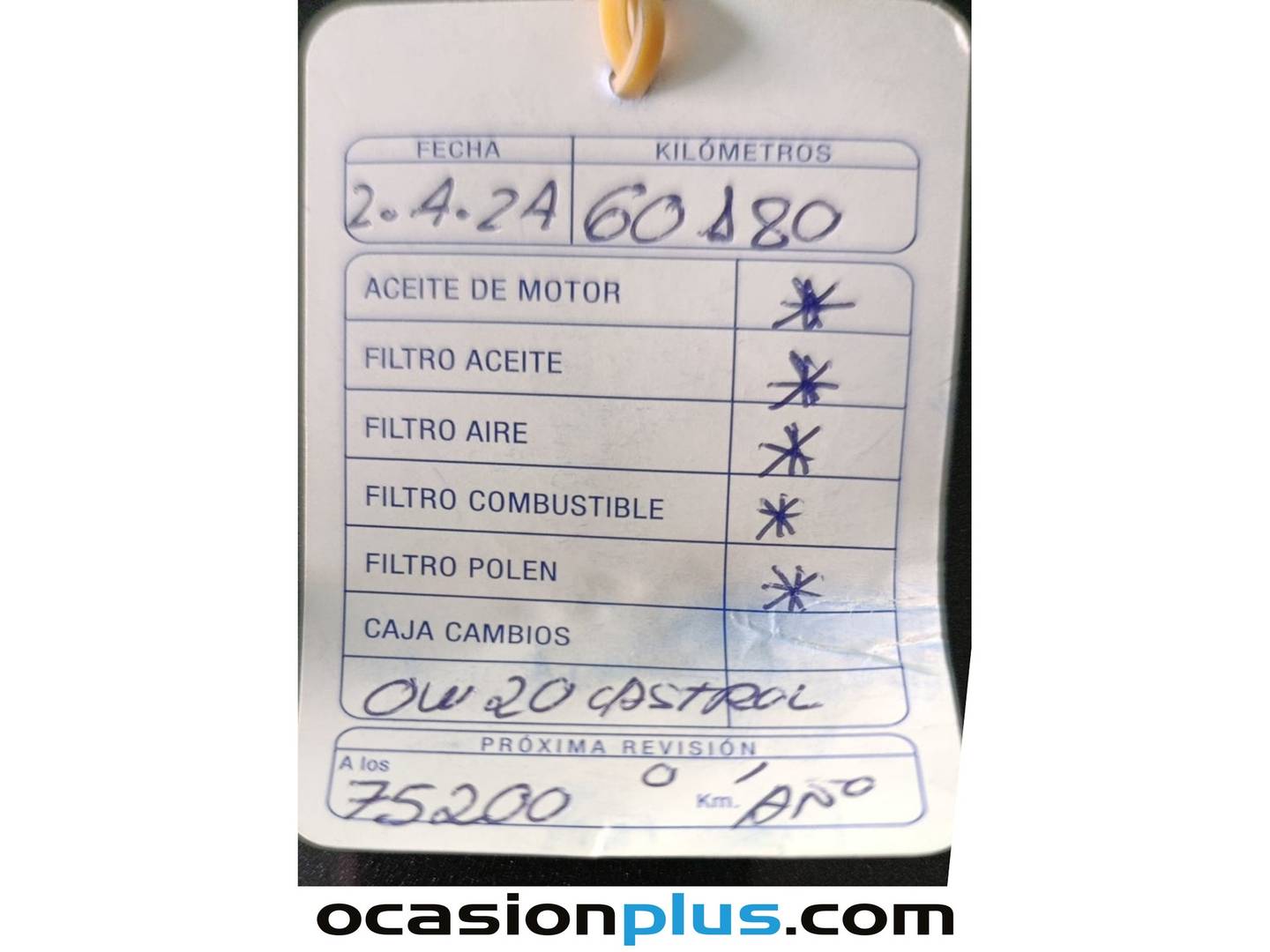 Foto del mantenimiento del Ford Focus Ford Focus 1.5 Ecoblue ST-Line (120 CV)