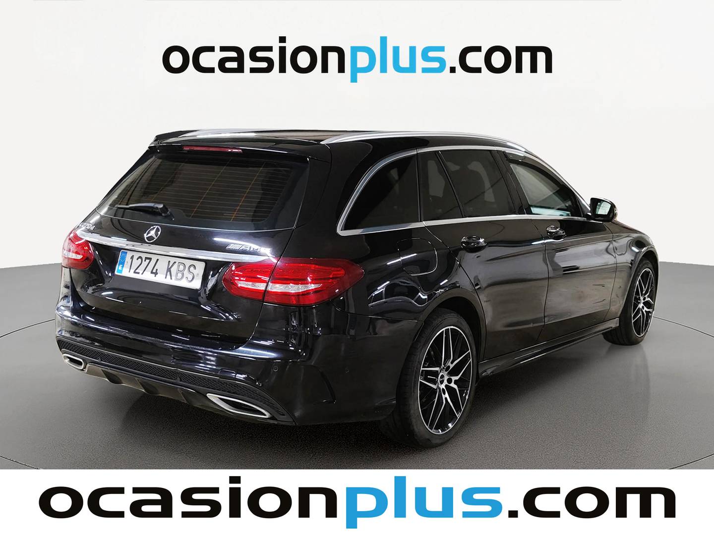 Foto trasera Mercedes Clase C Mercedes Clase C Estate 220 d (170 CV) Pack AMG derecha