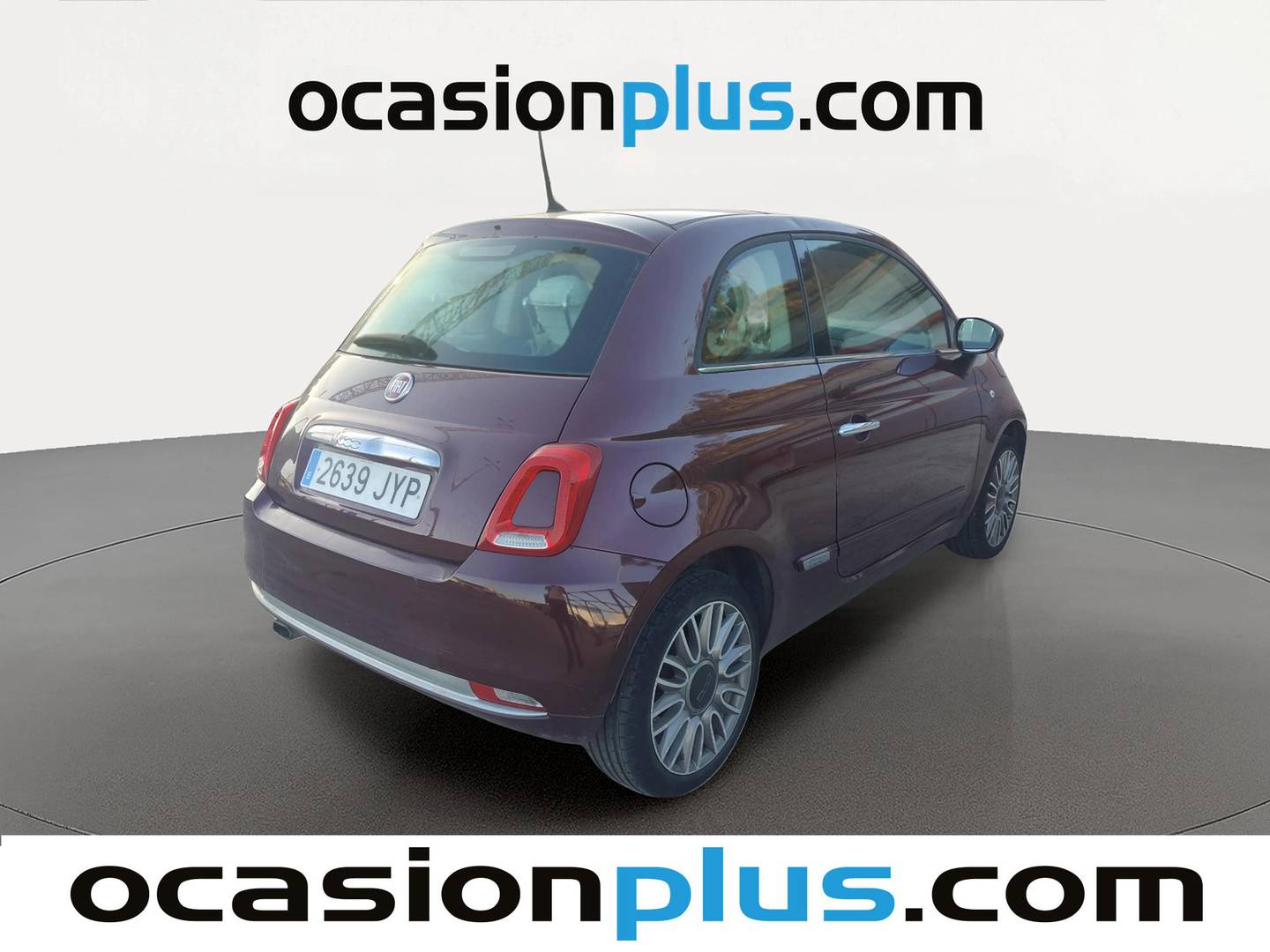 Foto trasera Fiat 500 Fiat 500 1.2 8v Lounge (69 CV) derecha