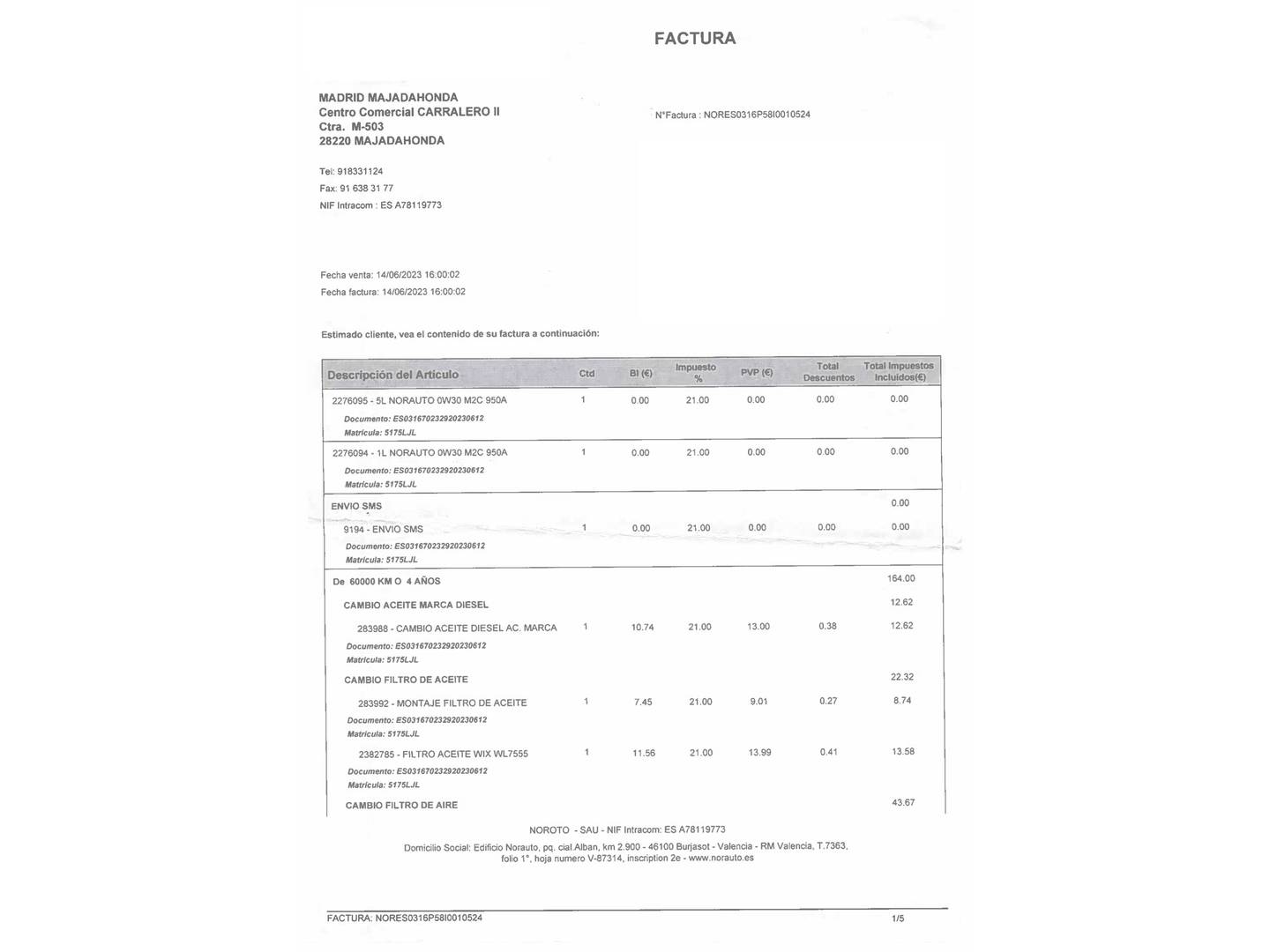 Foto del mantenimiento del Ford Kuga Ford Kuga 2.0 EcoBlue MHEV Titanium (150 CV)