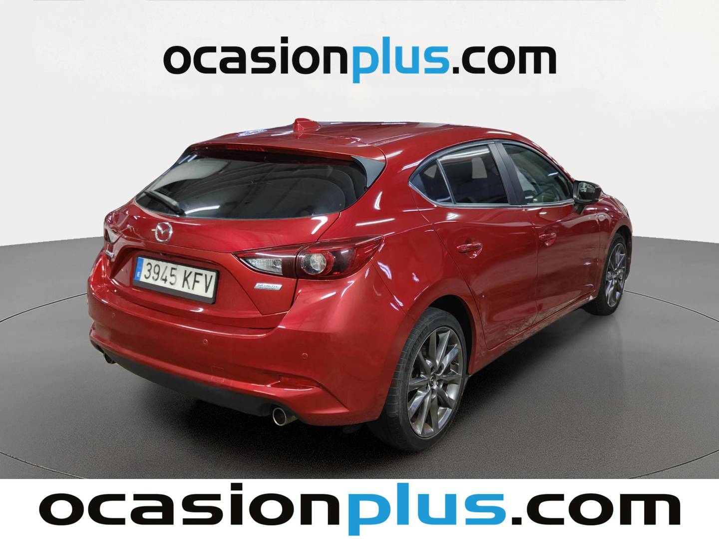 Foto trasera Mazda Mazda3 Mazda Mazda 3 2.0 GE Black Tech Edition MT (120 CV) derecha