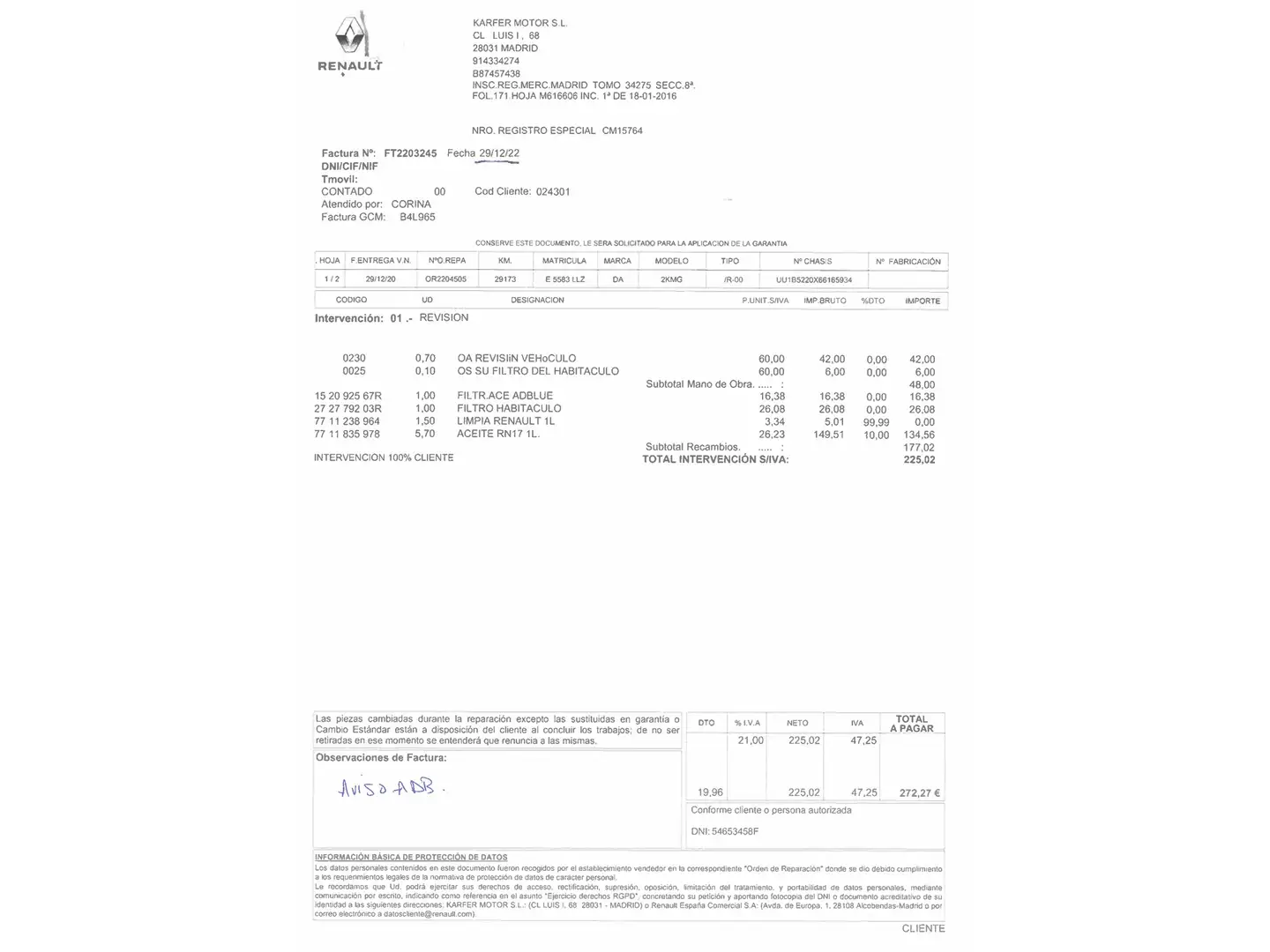 Foto Dacia Sandero Dacia Sandero Essential Blue dCi (95 CV)