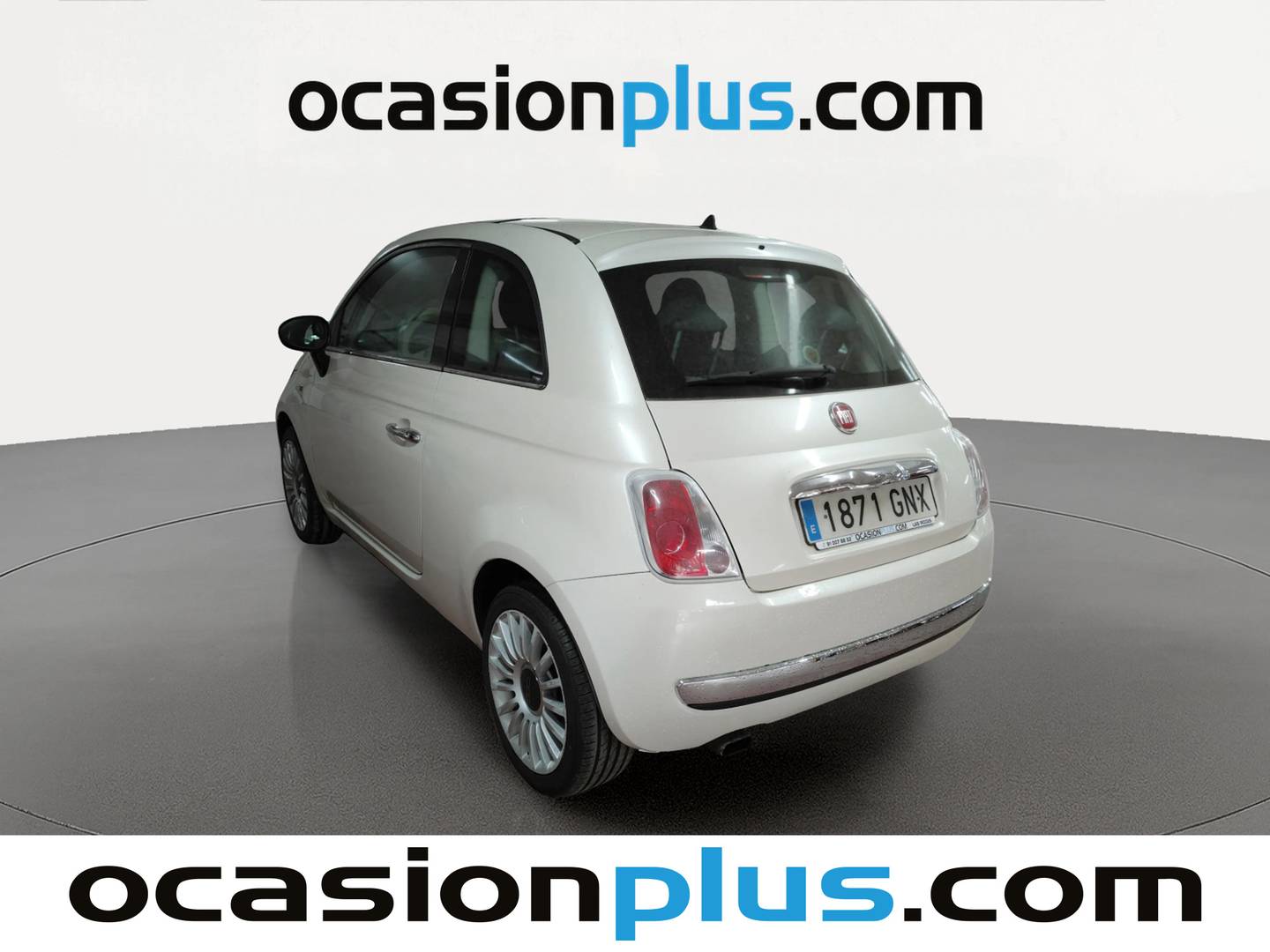 Foto trasera Fiat 500 Fiat 500 1.3 16v MultiJet Lounge (75 CV) izquierda