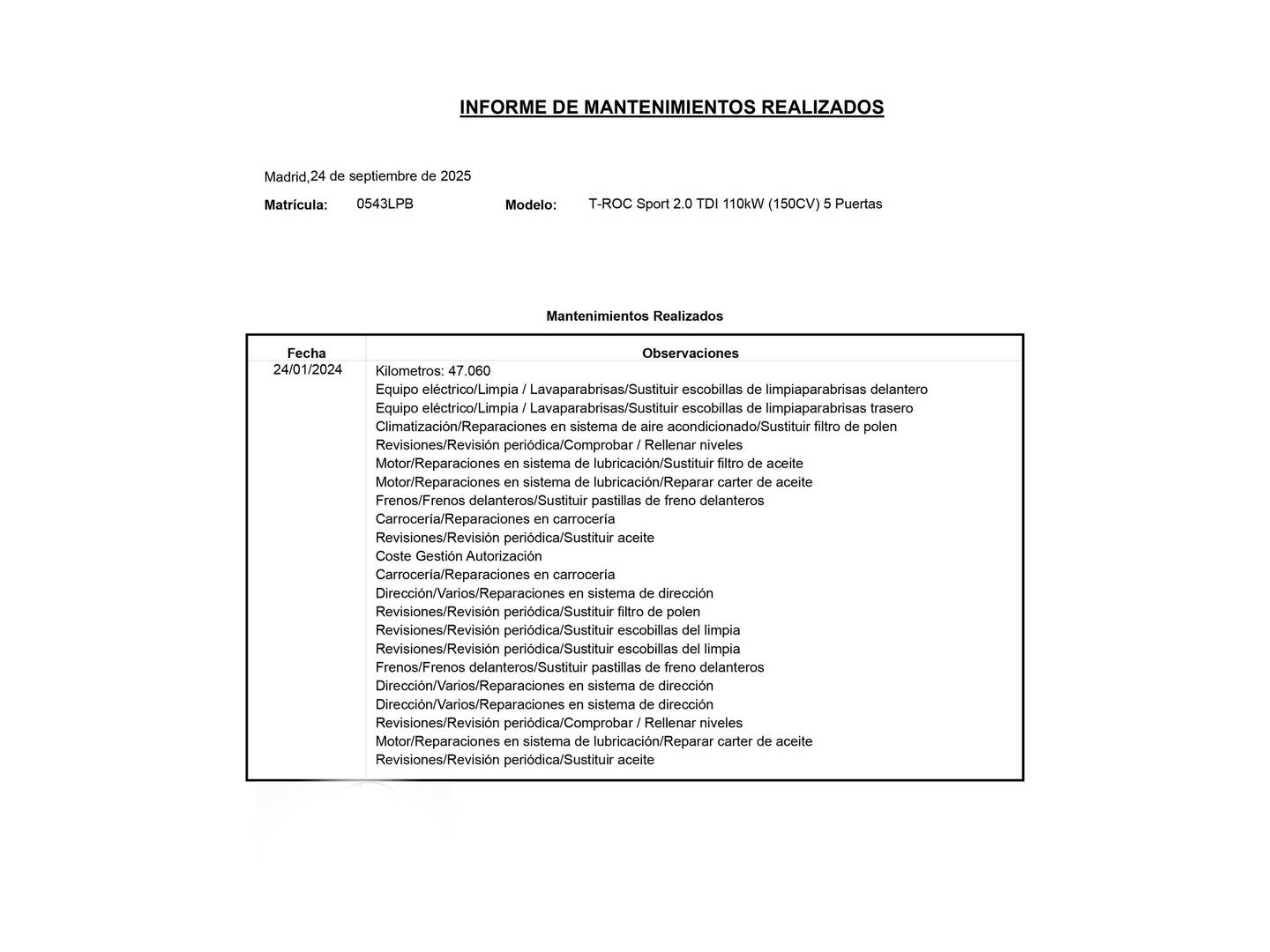 Foto Volkswagen T-Roc Volkswagen T-Roc Sport 2.0 TDI (150 CV)