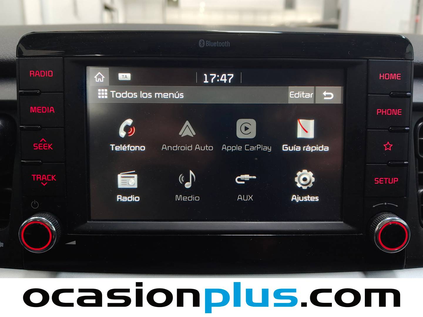 Extras y acabados del KIA Stonic Kia Stonic 1.2 CVVT Concept Eco-Dynamic (84 CV)