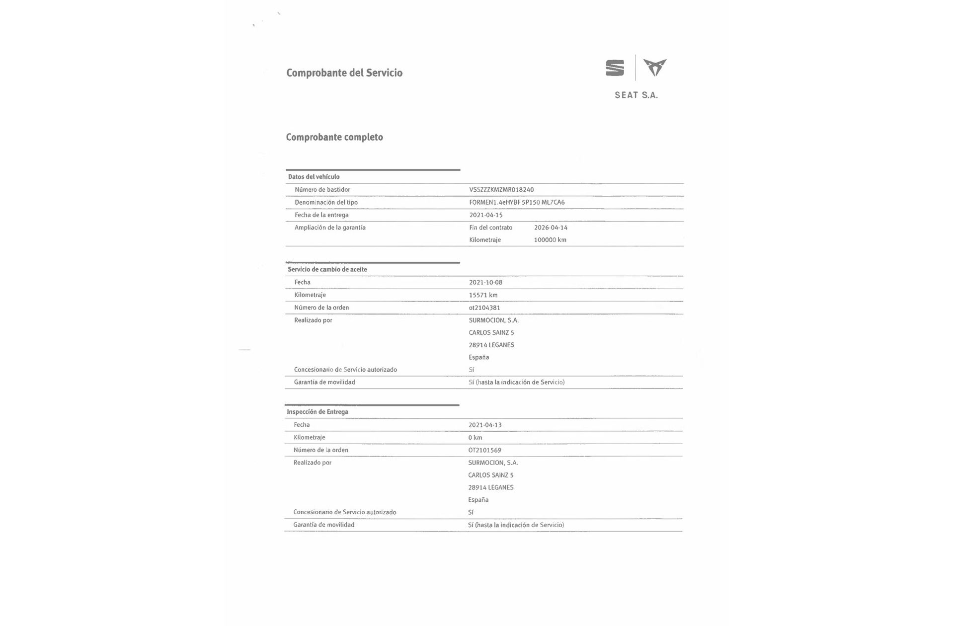 Cupra Formentor 1.4 e-Hybrid DSG - foto 23