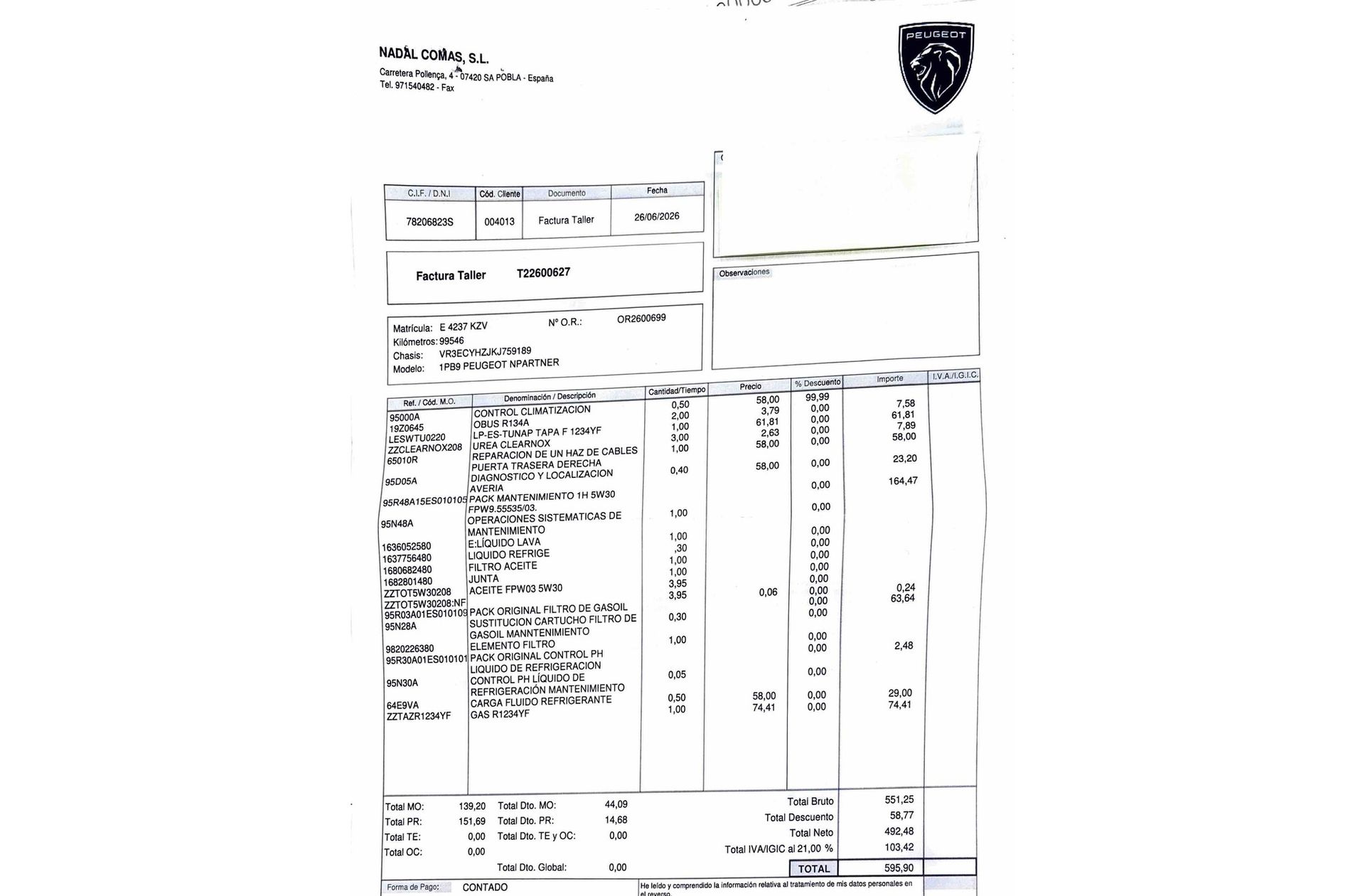 Peugeot Rifter BlueHDi 130 Allure Standard - foto 18