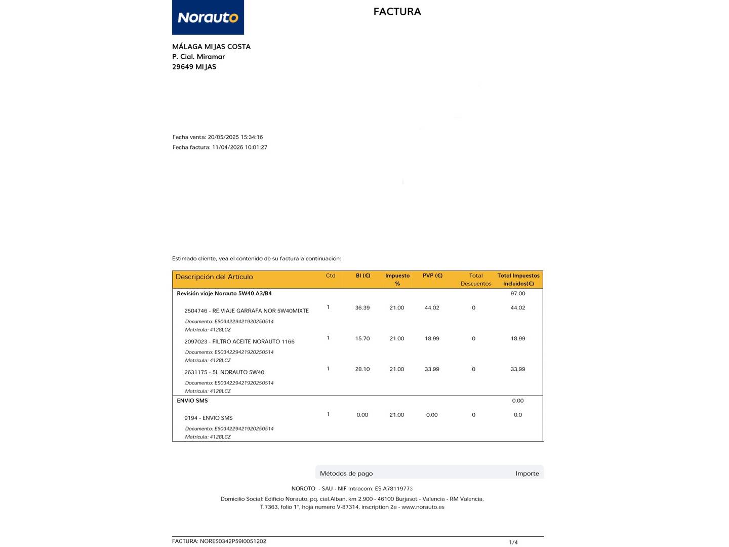 Foto del mantenimiento del Volkswagen Sharan Volkswagen Sharan 1 Million 2.0 TDI 4Motion (177 CV) DSG 7 Plazas