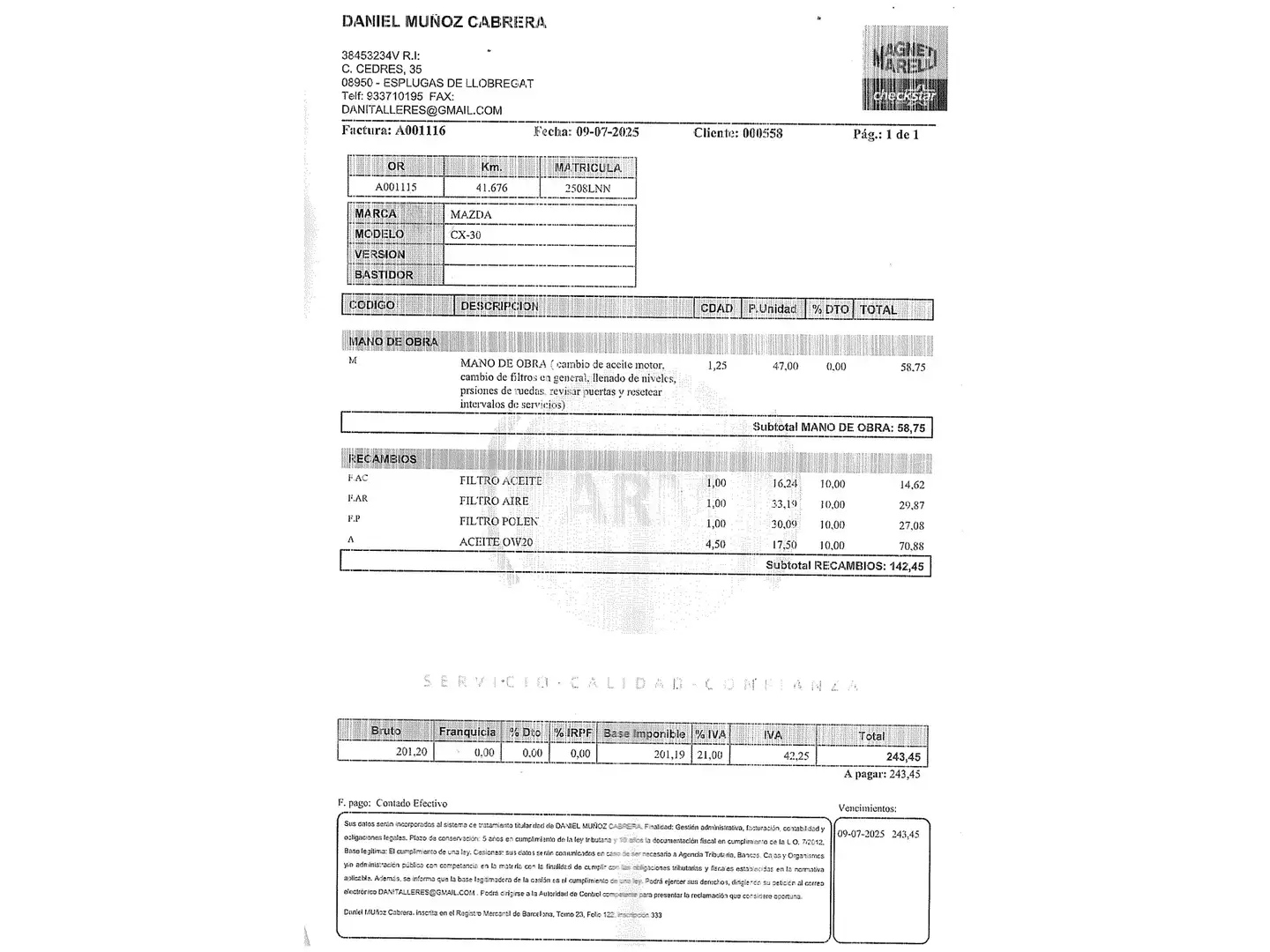 Foto Mazda CX-30 Mazda CX-30 2.0 Skyactiv-X Evolution 2WD (180 CV)