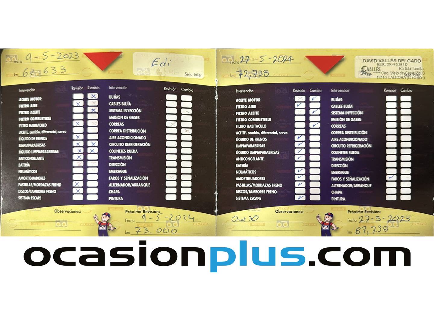 Foto del mantenimiento del Peugeot 208 Peugeot 208 PureTech 110 S&S Tech Edition (110 CV)