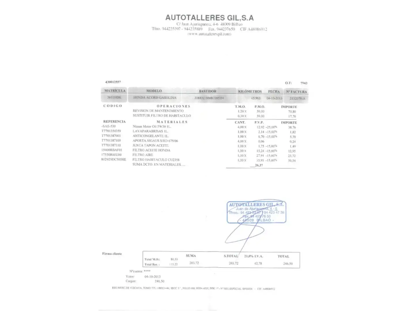 Foto Honda Accord Honda Accord 2.0 i-Vtec Elegance (156 CV)