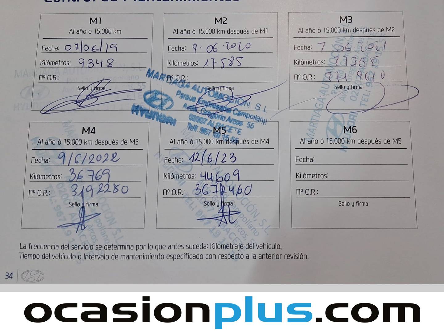 Foto del mantenimiento del Hyundai Kona Hyundai Kona 1.0 TGDi Essence 4x2 (120 CV)