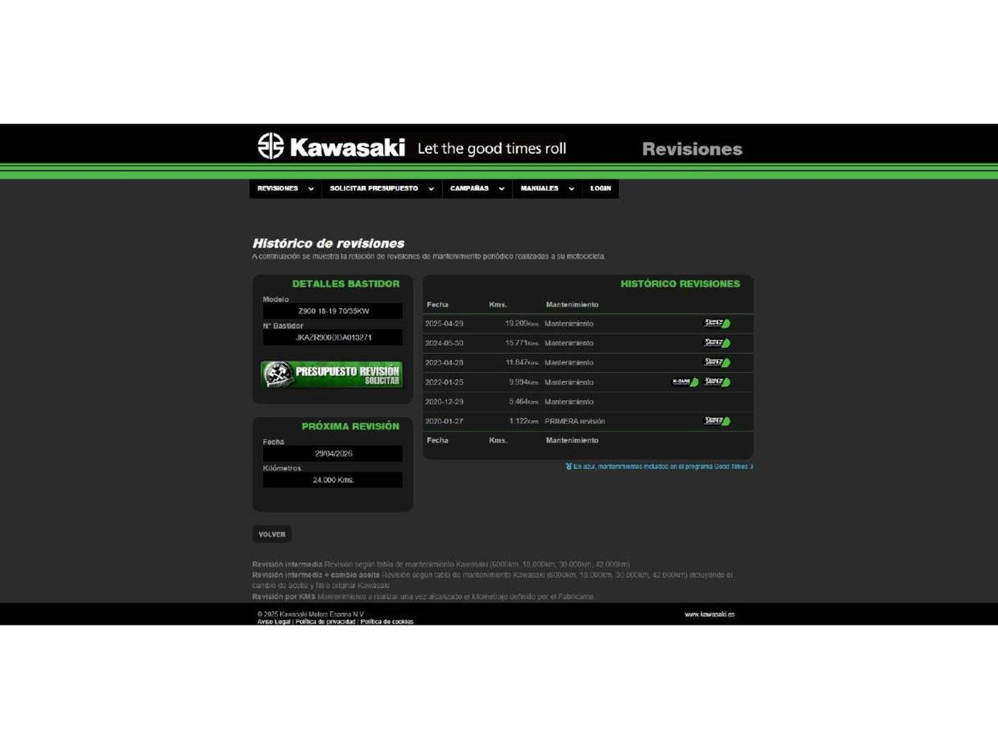 Foto Kawasaki Z900/A2 Kawasaki Z900/A2 (47 CV)