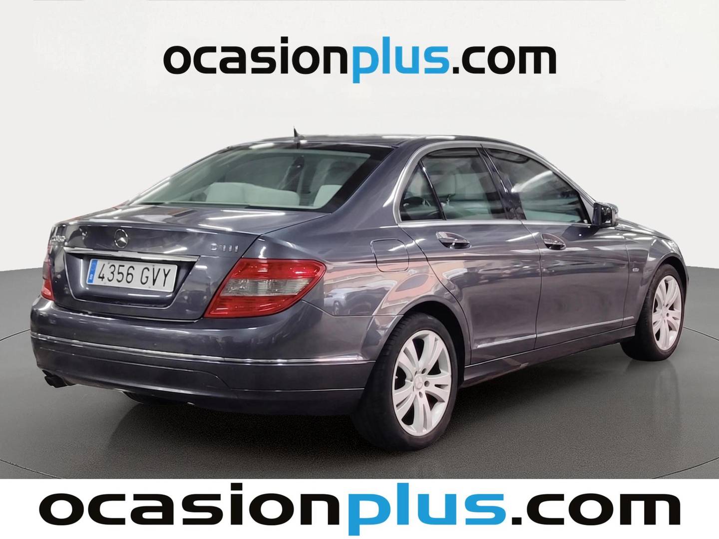 Foto trasera Mercedes Clase C Mercedes Clase C 200 CDI Blue Efficiency Avantgarde (136 CV) derecha