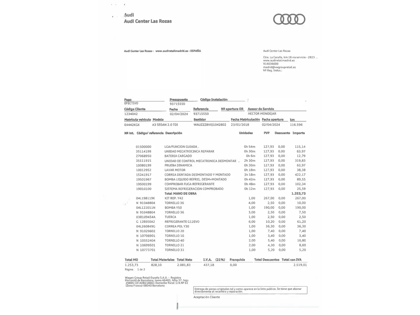 Foto Audi A3 Audi A3 Sedan S line edition 2.0 TDI (150 CV) S tronic