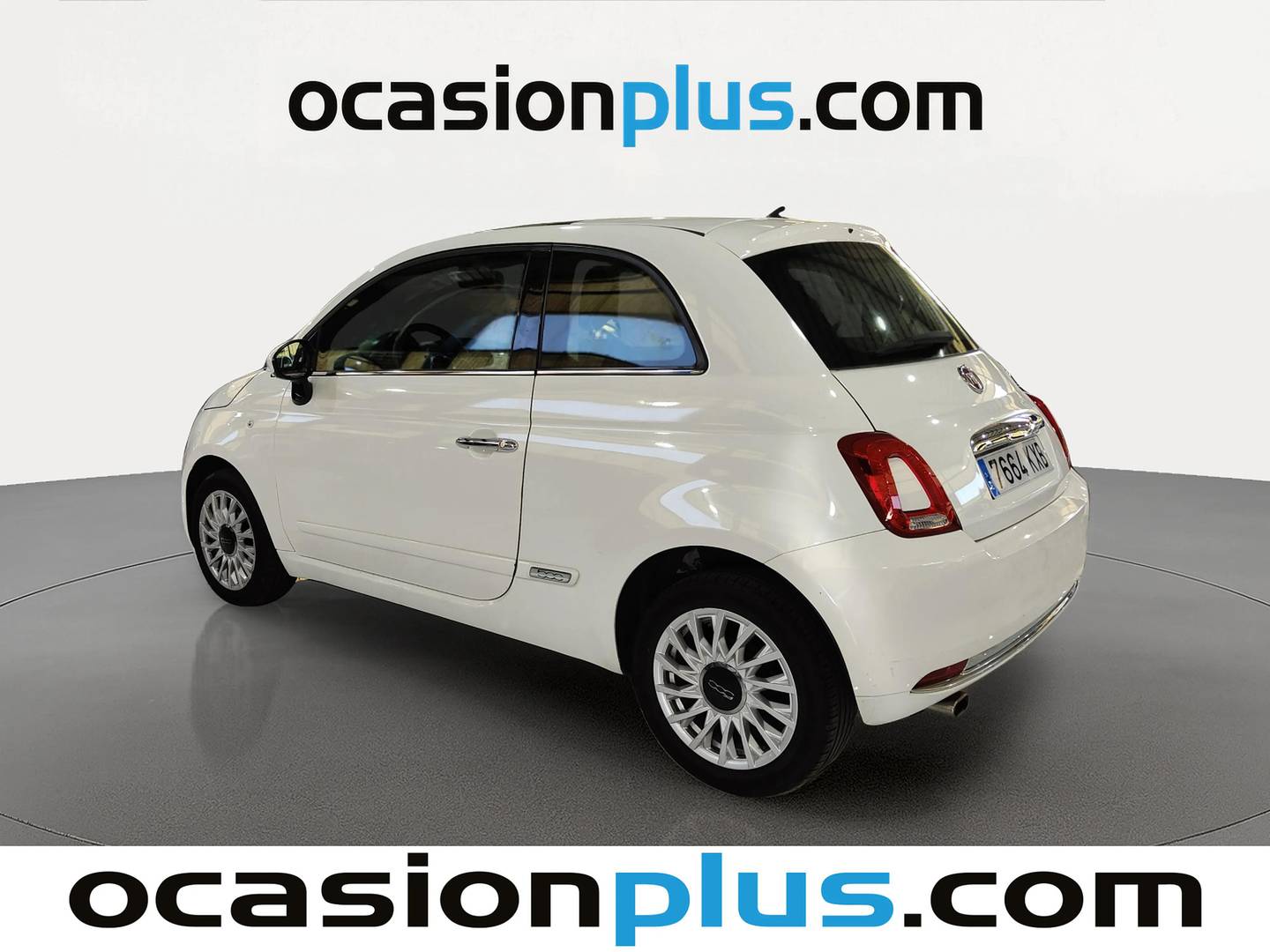 Foto trasera Fiat 500 Fiat 500 1.2 8v Lounge (69 CV) derecha