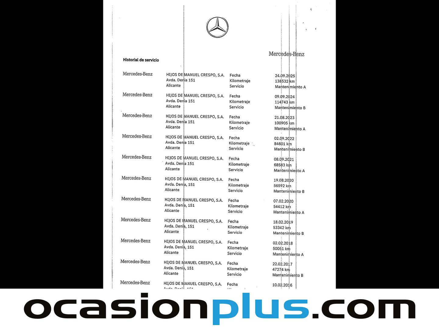 Foto del mantenimiento del Mercedes Clase C Mercedes Clase C 200 CDI Blue Efficiency Edition (136 CV)