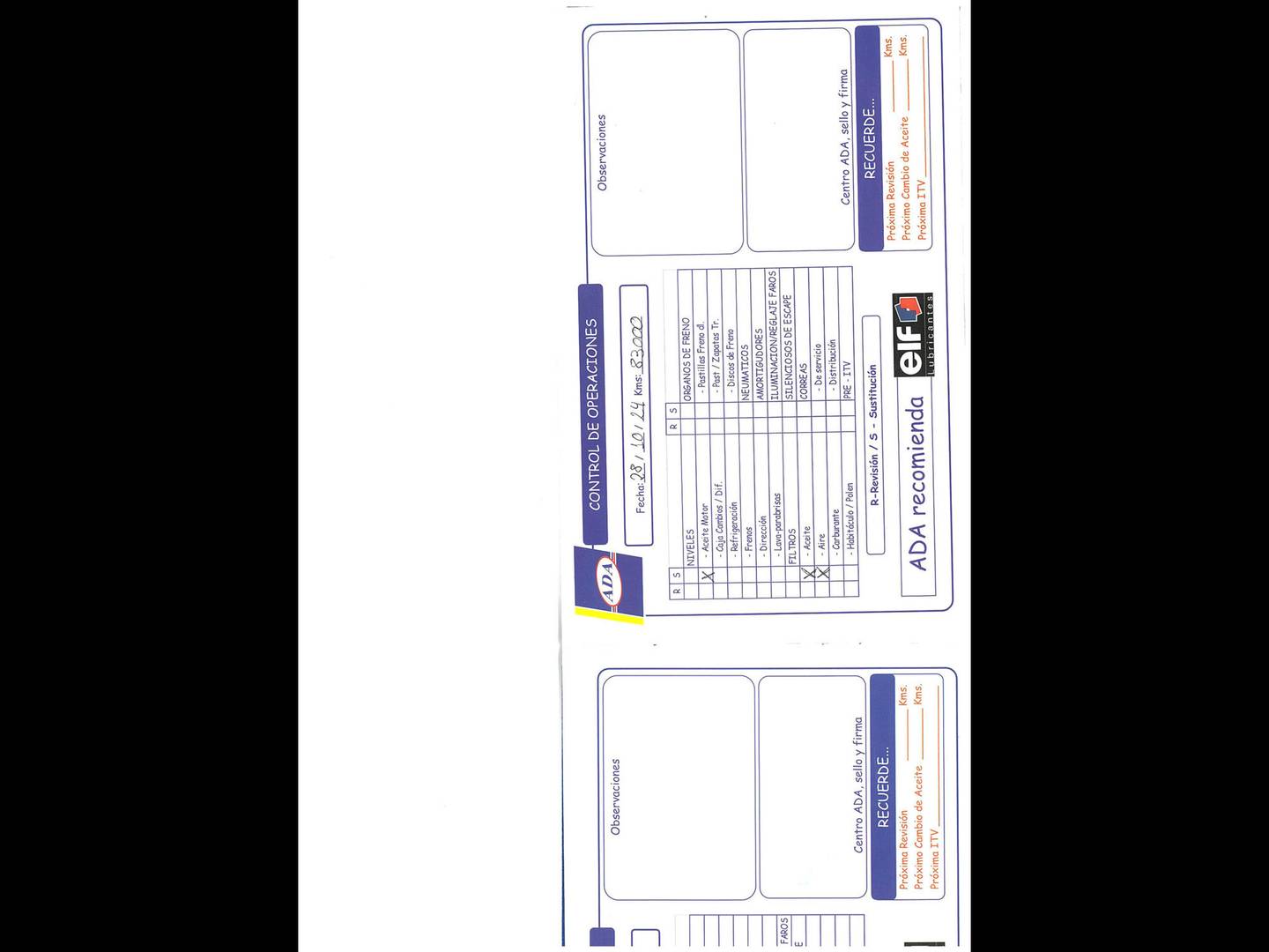 Foto del mantenimiento del Renault Mégane Renault Megane GT Line TCe (160 CV) GPF